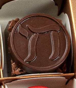 Bombons de chocolate ao leite - Medalha Chai