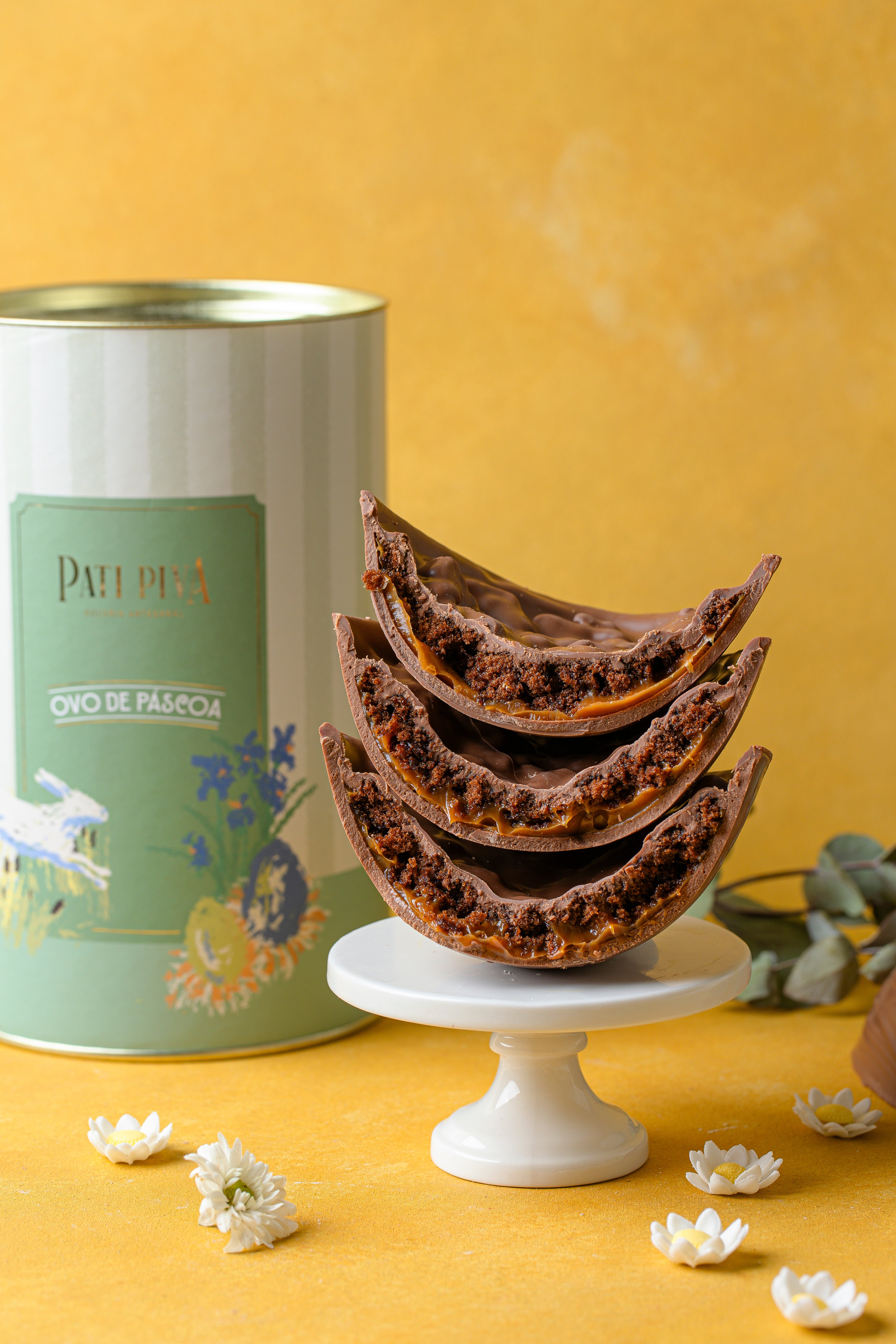 Ovo Pão de Mel Doce de Leite - Tamanho G