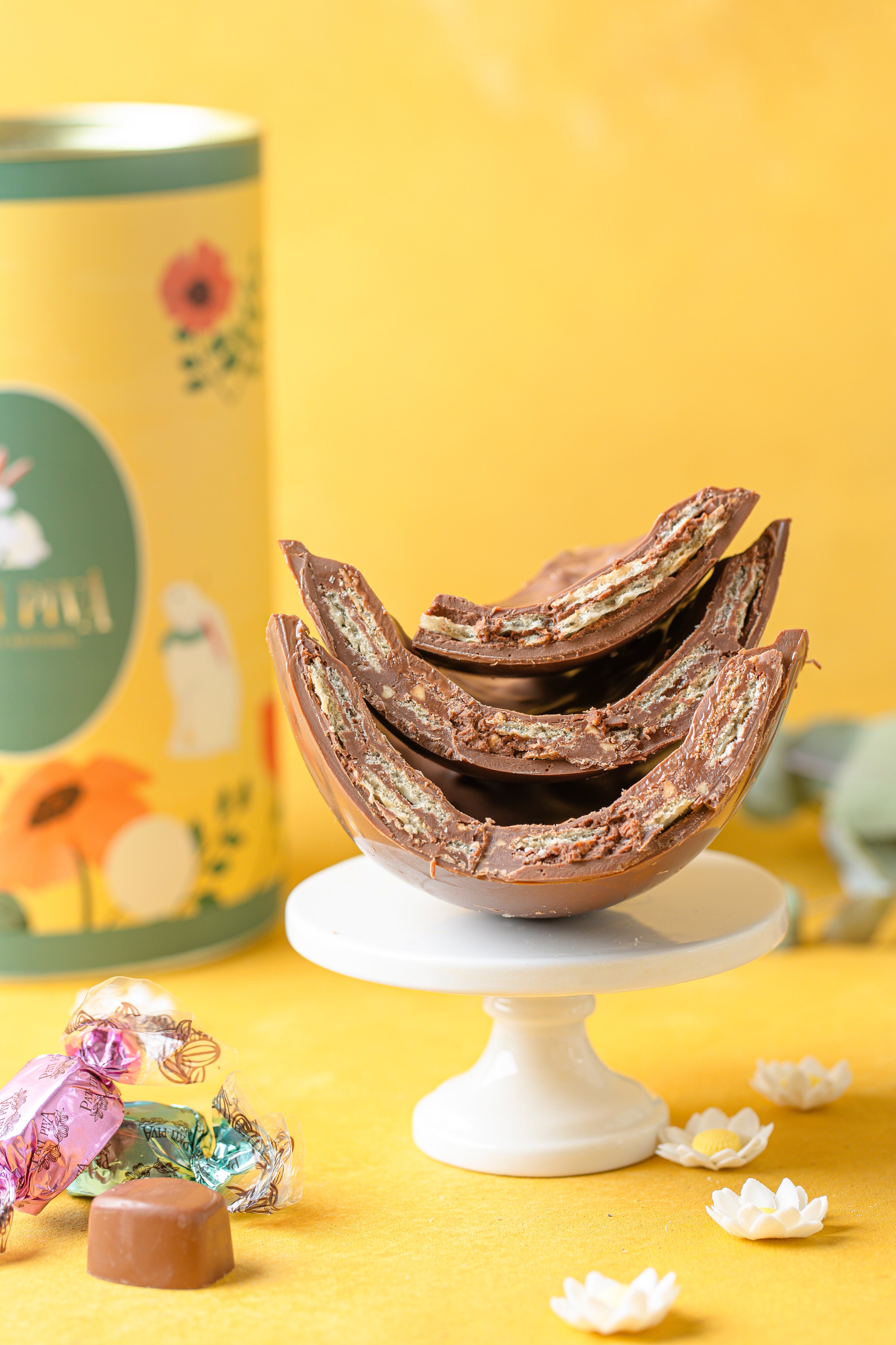 Ovo Waffer de Avelãs - Tamanho G