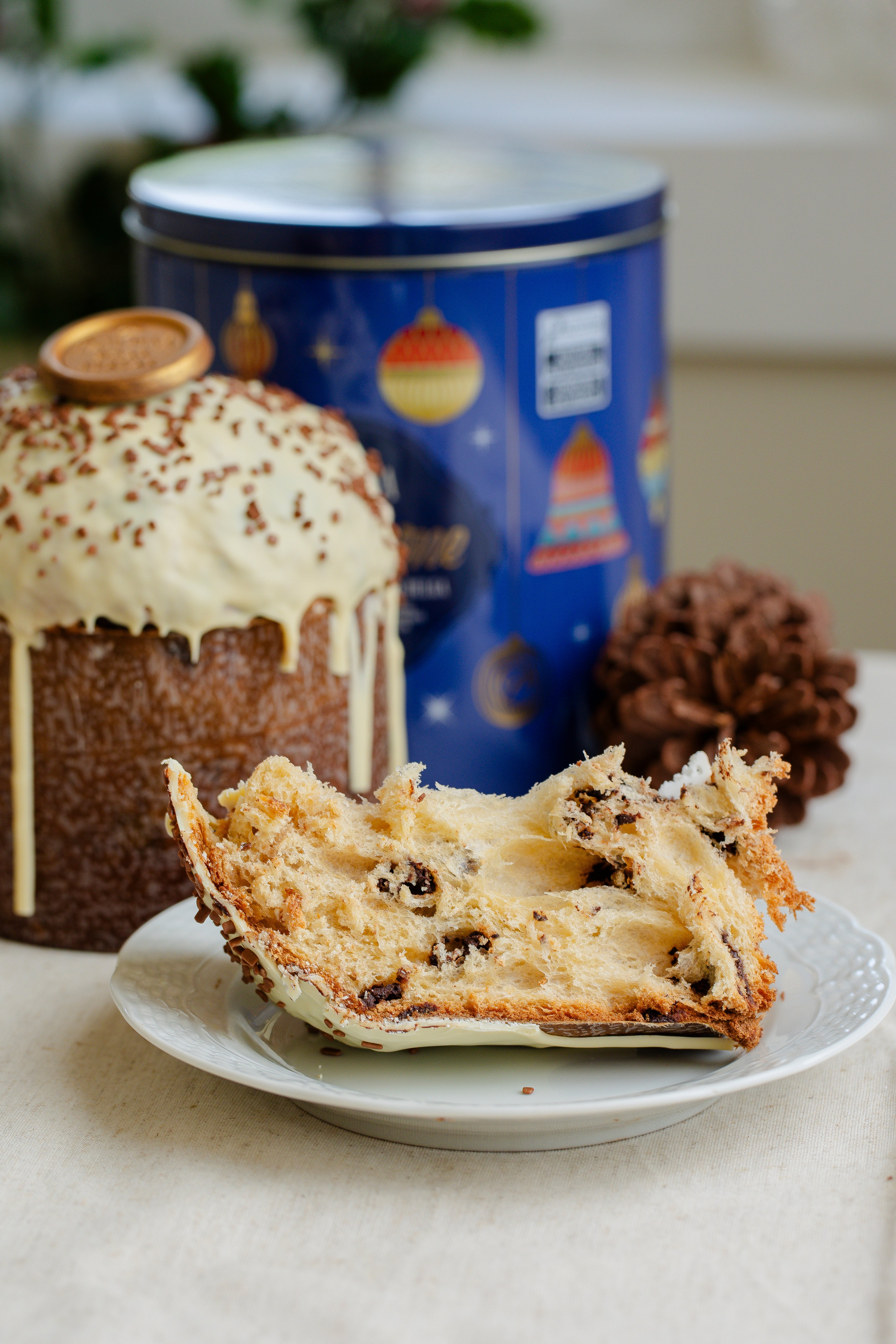 Panettone Gotas de Chocolate - Com Granulado Belga