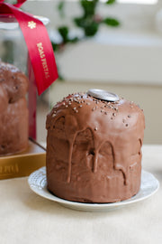 Panettone Gotas de Chocolate - Zero Açúcar - Banhado de Chocolate