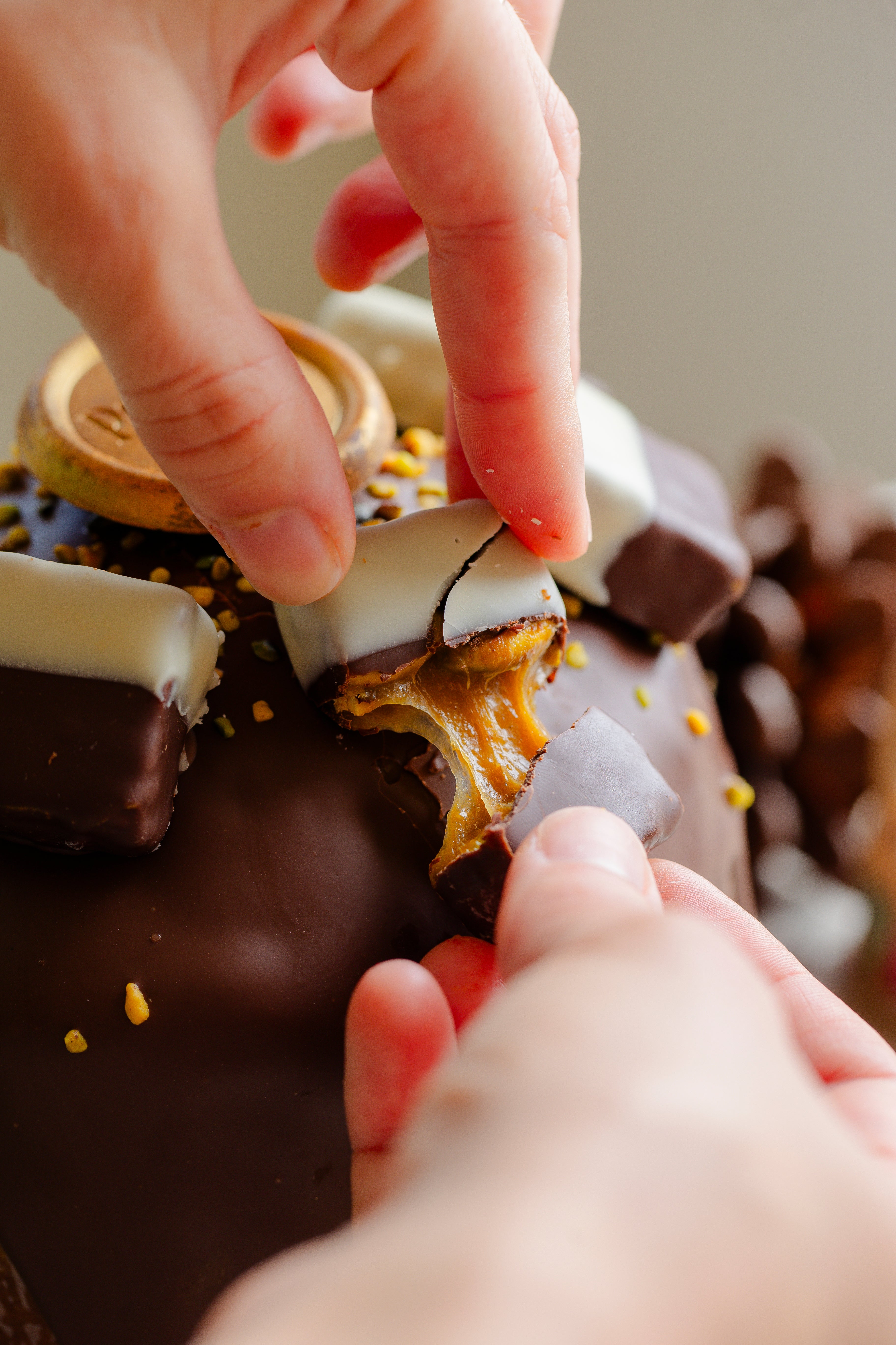 Panettone Recheado - Puxa Puxa de Pistache