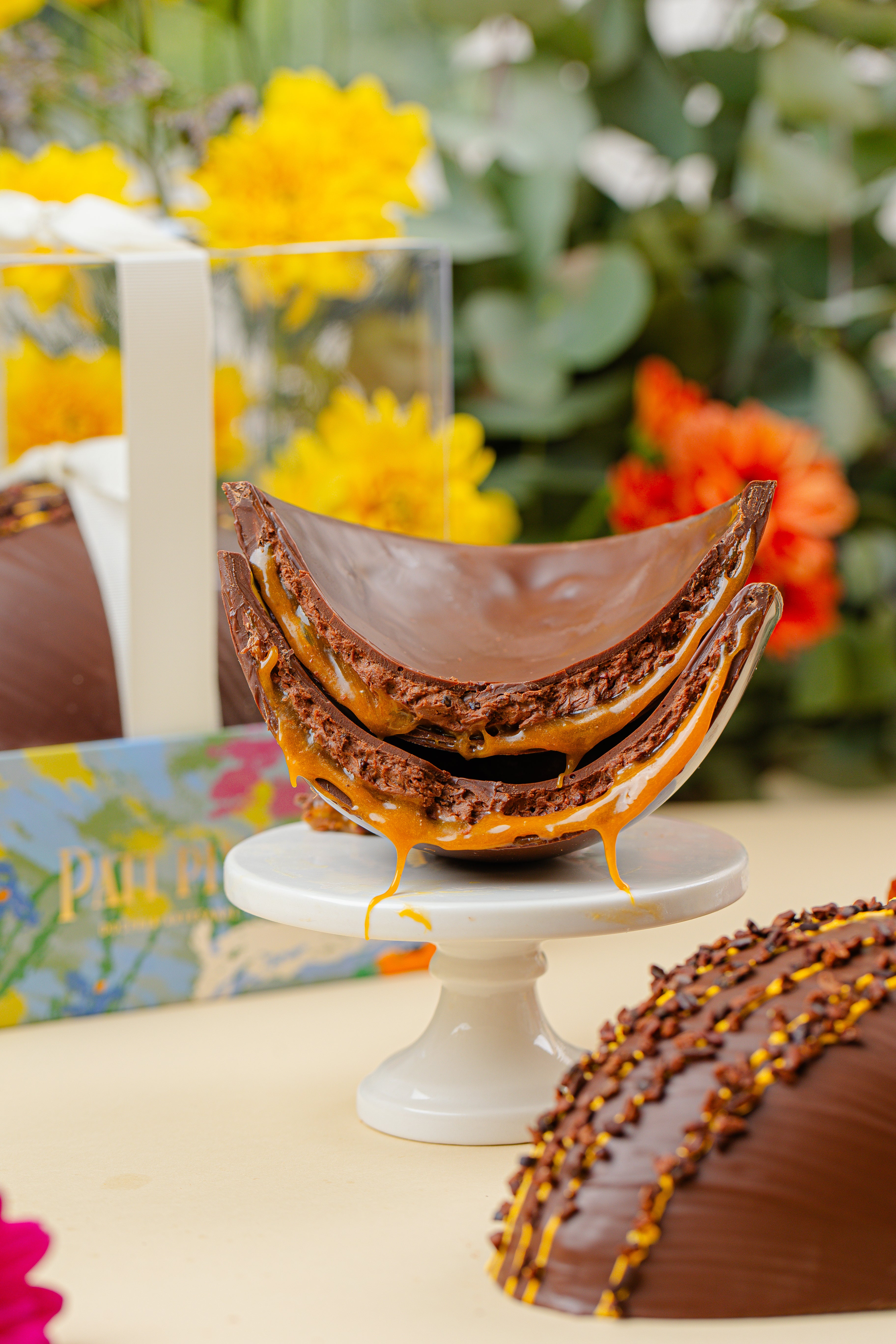 Ovo Caramelo de Maracujá e Gianduia - Tamanho G