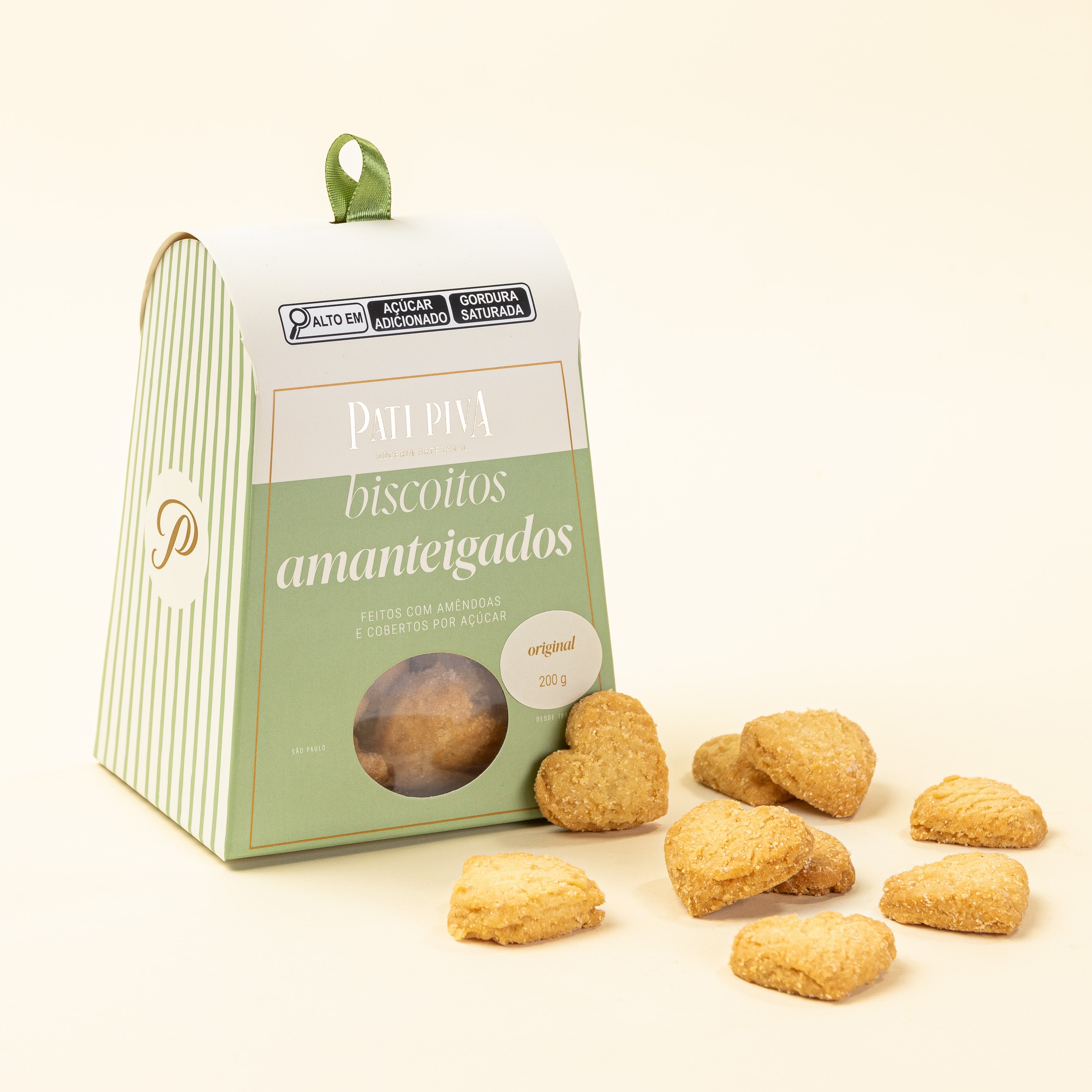 Pacote de Amanteigados - Biscoitos Amanteigados de Amêndoas