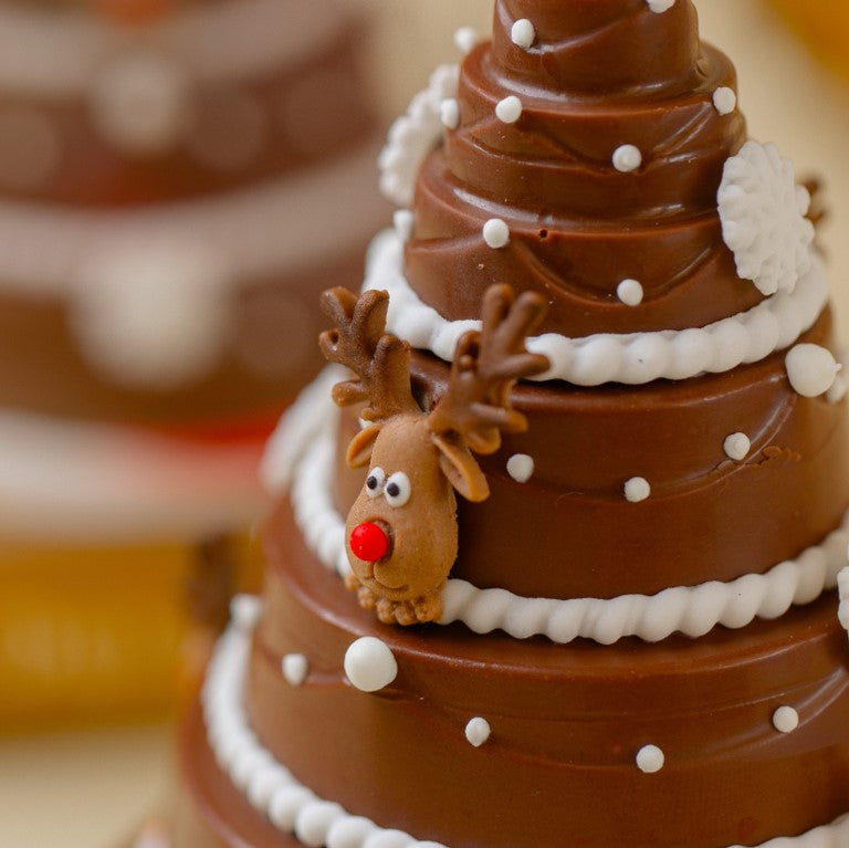 Árvore Decorada - Nutella Crocante