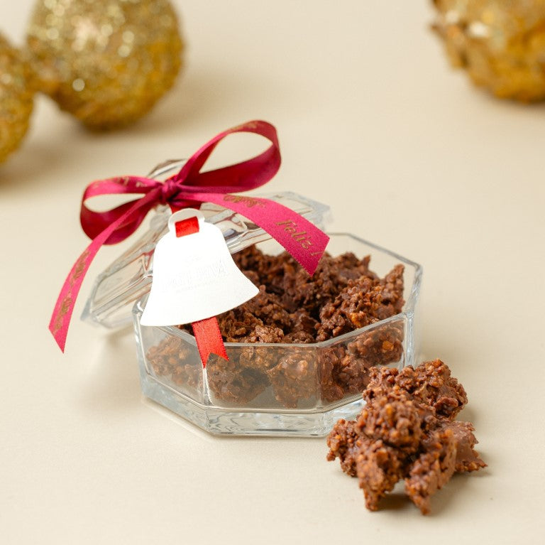 Bomboniere de Vidro - Com Rochers de Amêndoas