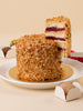 Bolo de Framboesa e Amêndoas - 6 Pessoas