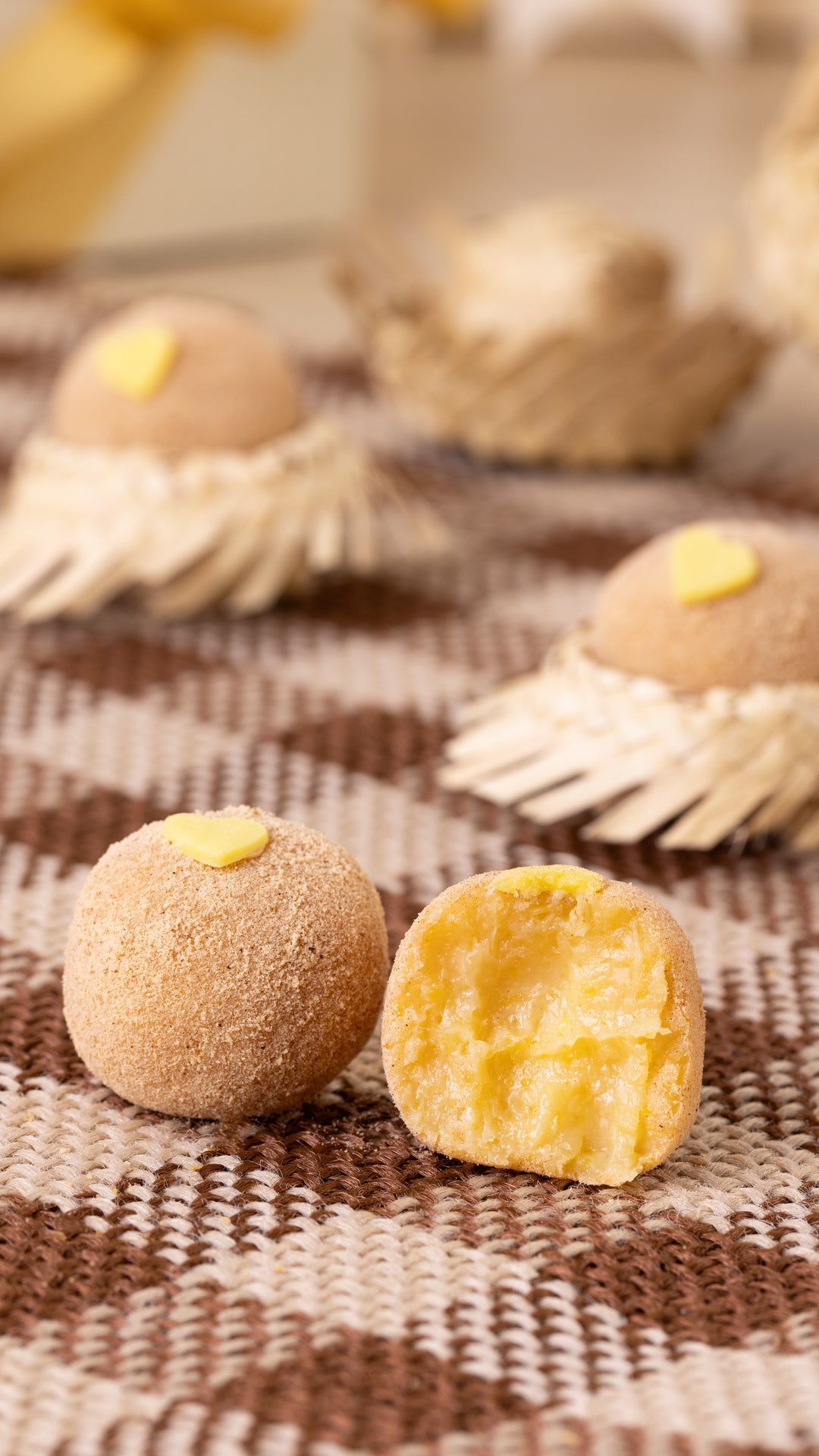 Tubete Junino - 5 Brigadeiros de Milho