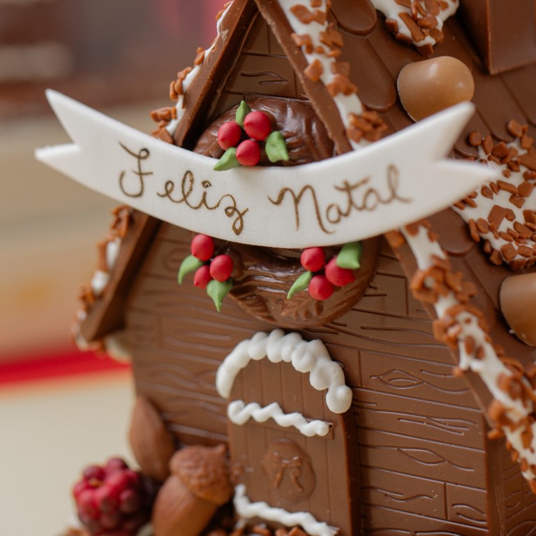 Casinha de Chocolate - Decorada