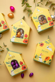 Combo de Páscoa com 3 Casinhas com Ovinhos