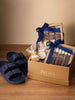 Cesta com Doces e Canudos e Sandália Linus - Dia do Pais