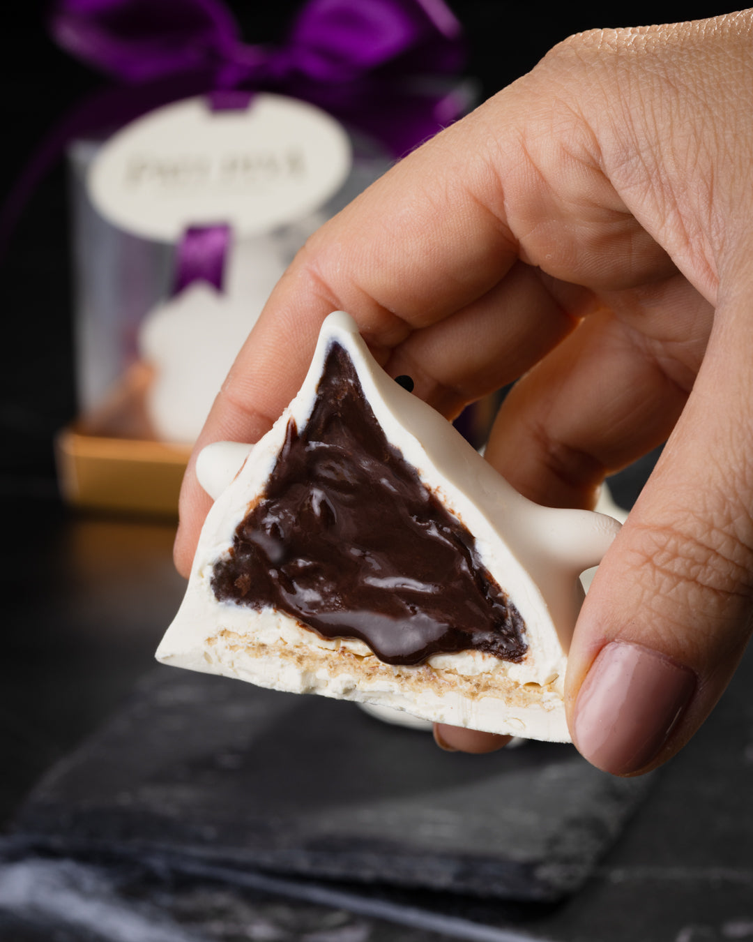 Fantasma de Ganache de Rosa Trufada - Halloween