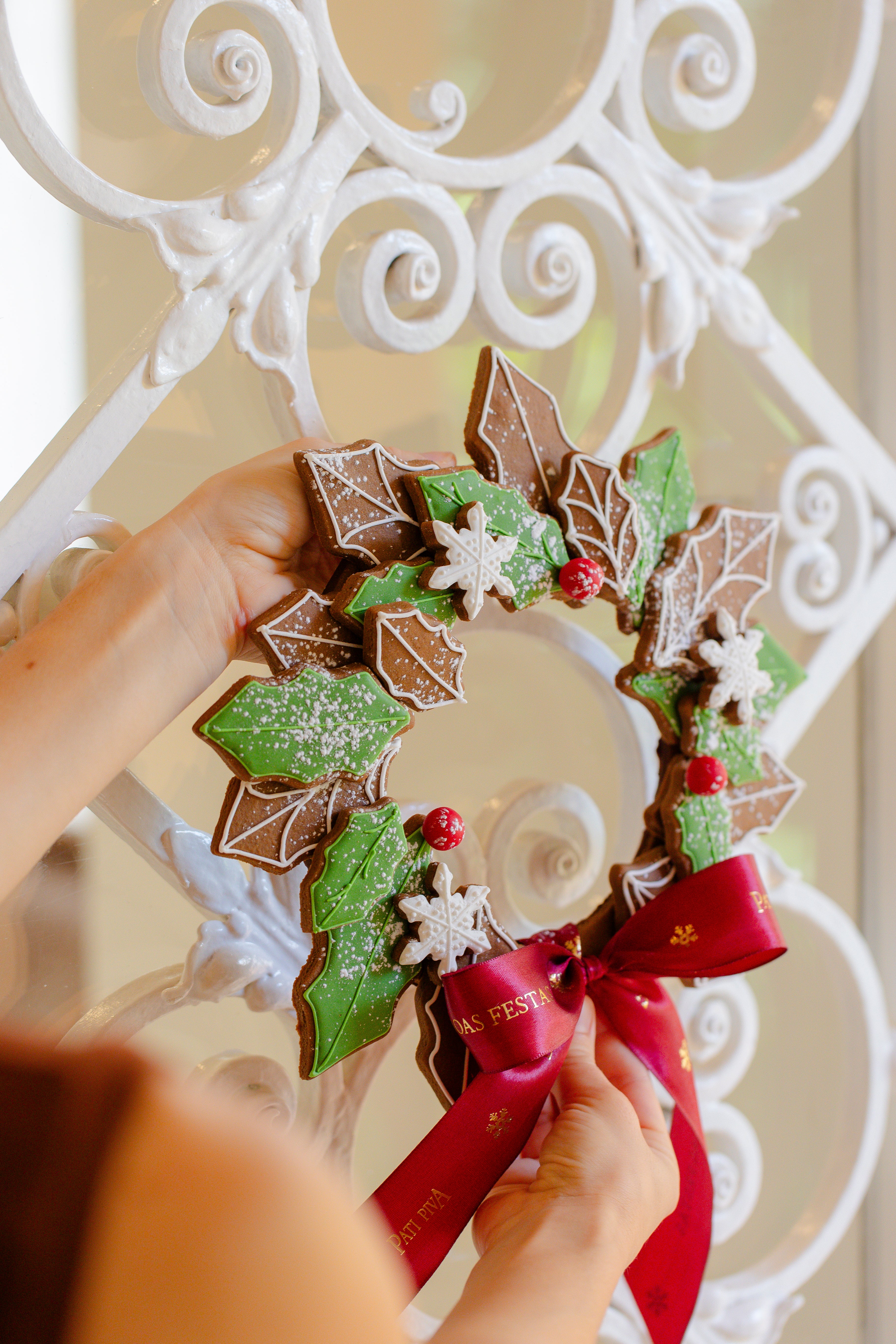 Guirlanda de Biscoitos Gingerbread