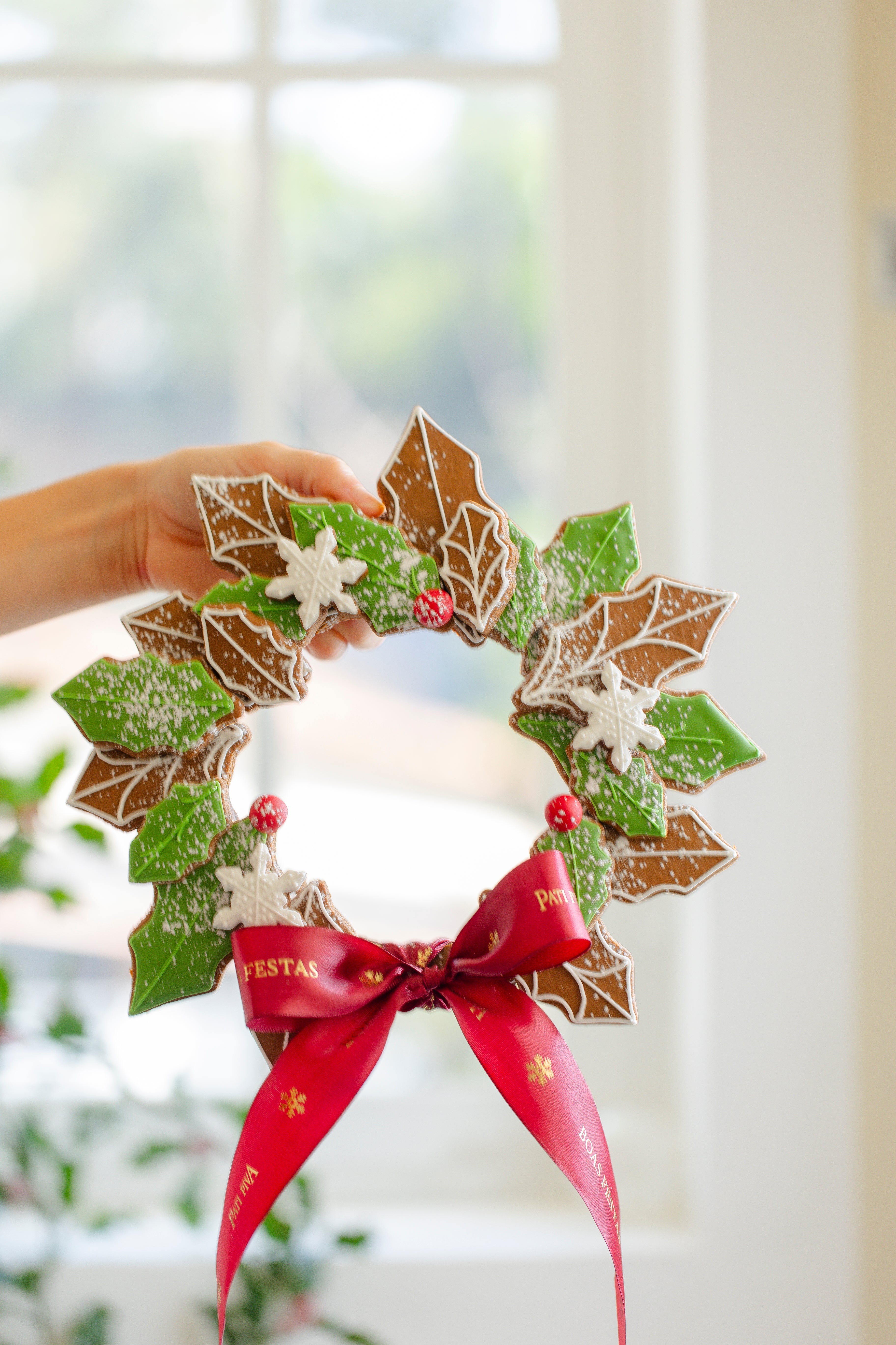 Guirlanda de Biscoitos Gingerbread