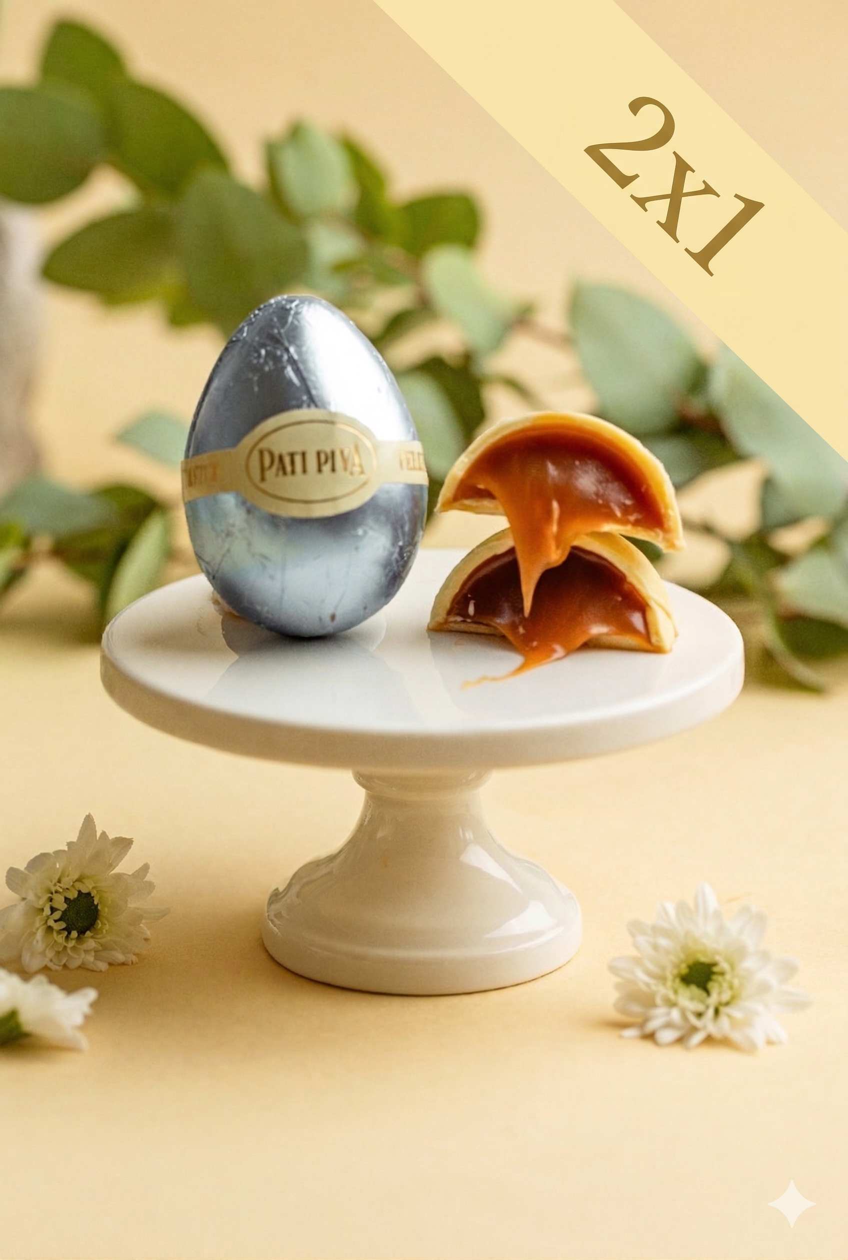 Ovo de Galinha - Caramelo e Flor de Sal (UN)