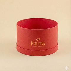 Cesta de Natal Vermelha - Monte a Sua