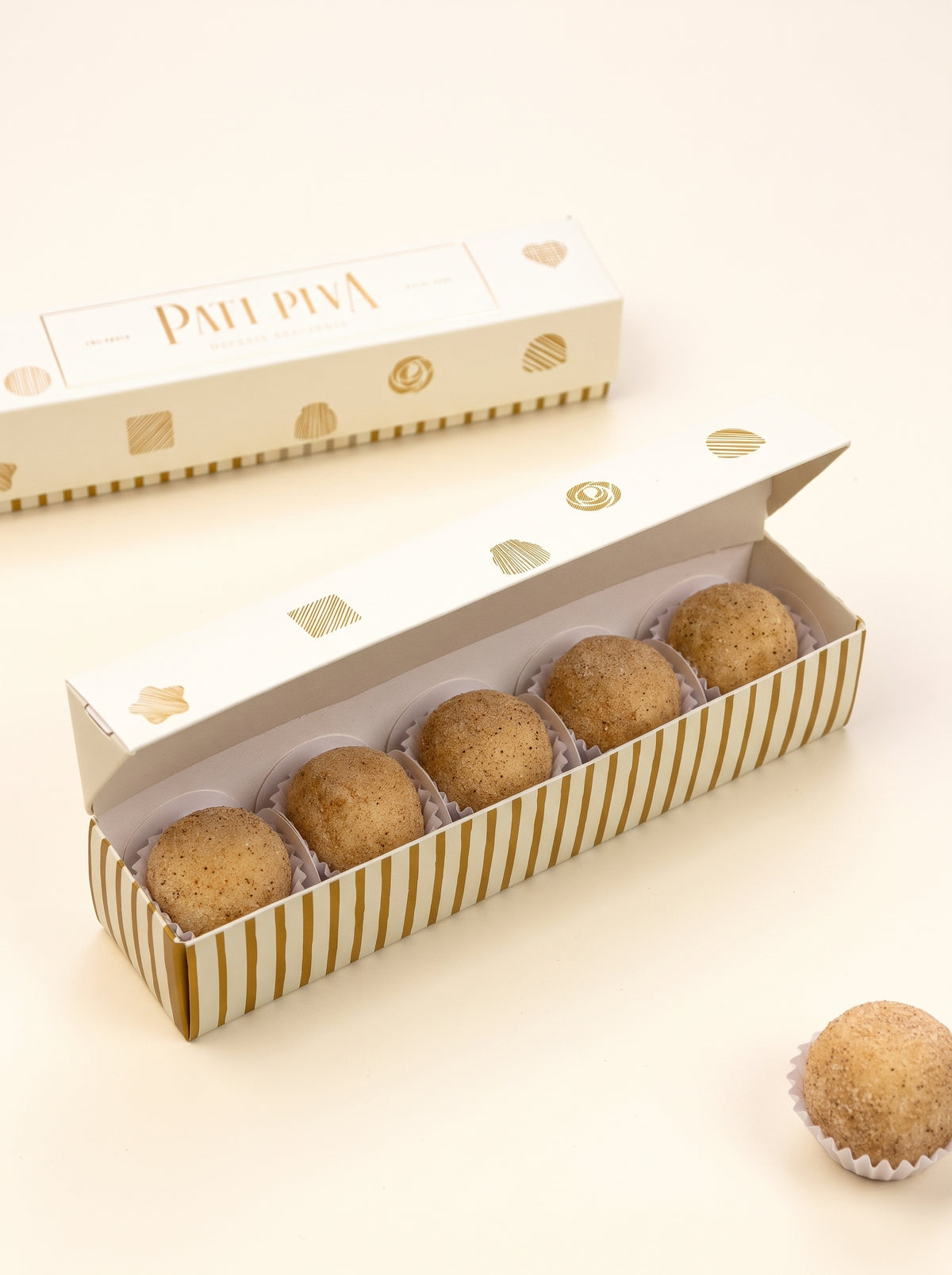 Tubete com 5 Brigadeiros de Churros