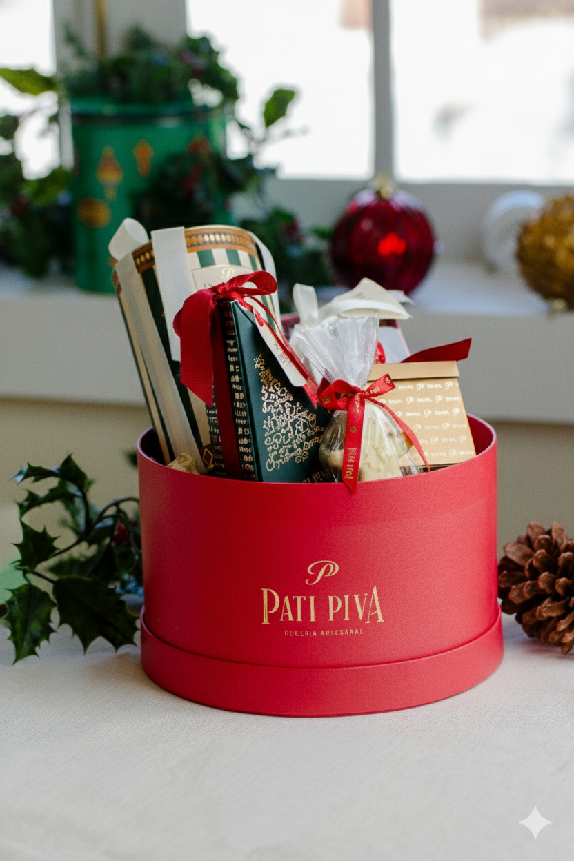 Cesta Vermelha de Natal