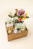 Cesta para Presente Com Bouquet Flower Bar