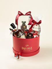 Cesta Natal Especial – Chocolates & Old Fashioned