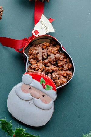 Latinha Papai Noel com Pipocas Pipopivas