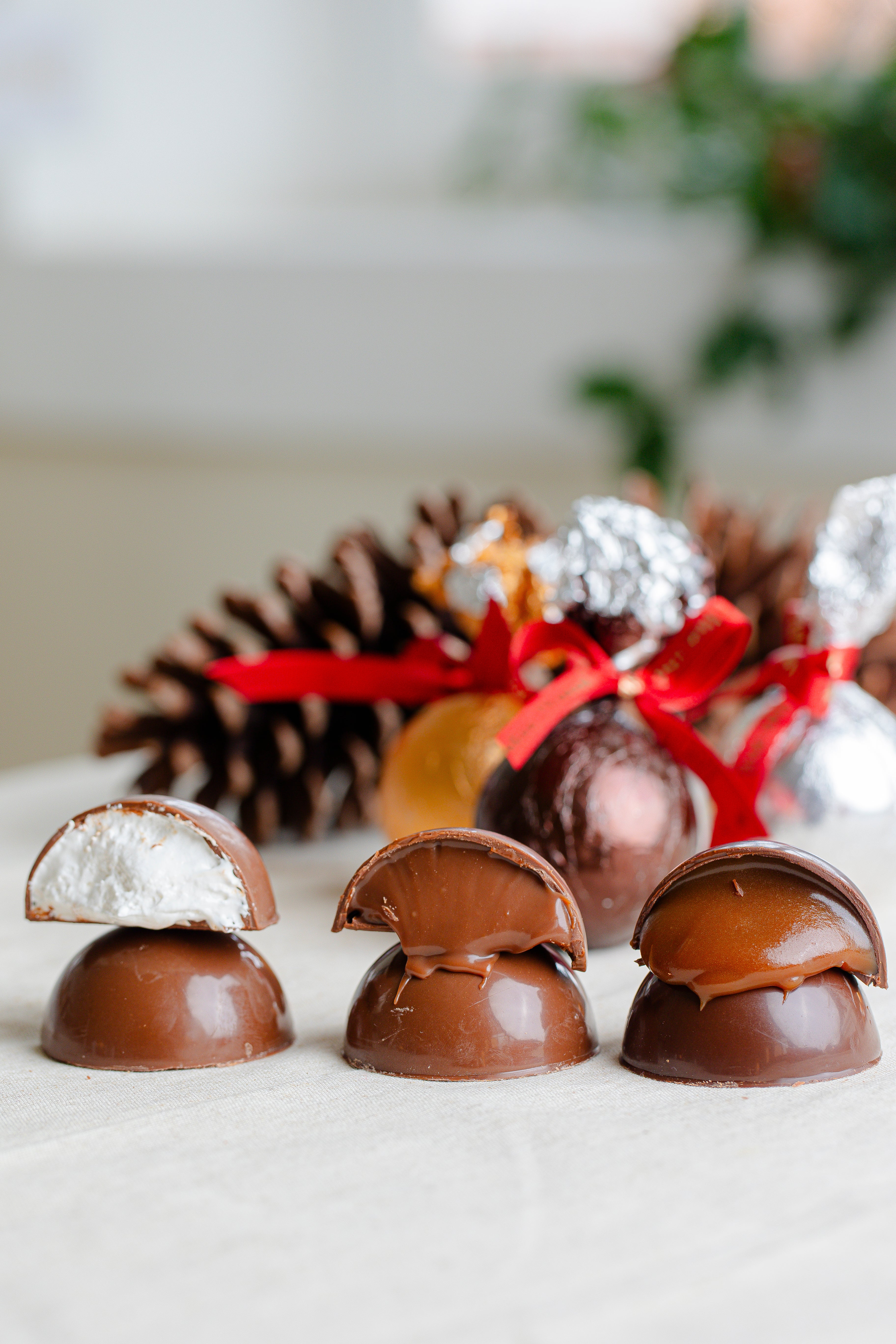 Bola de Natal - Marshmallow