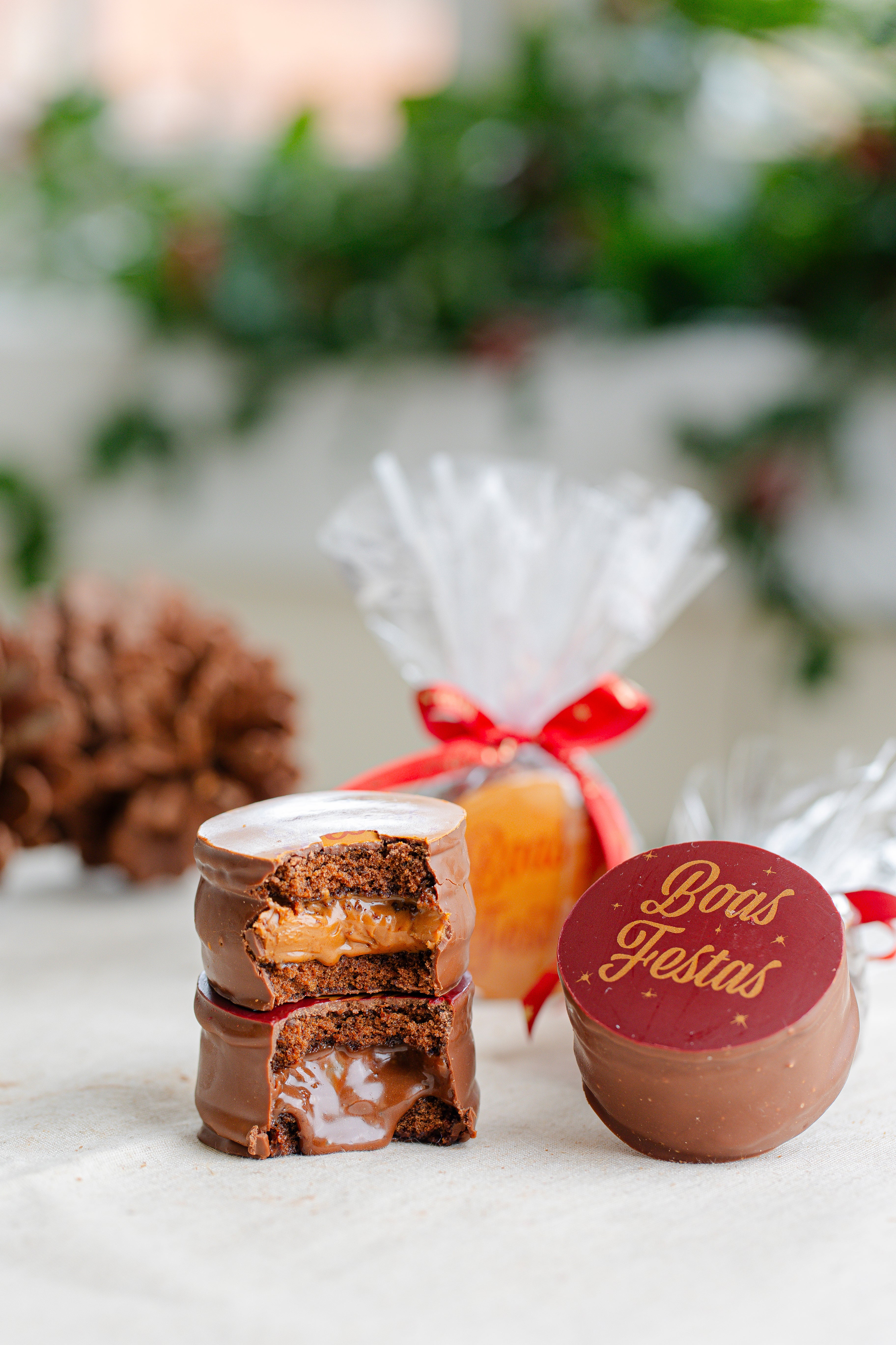 Pão de Mel Natal - Doce de Leite