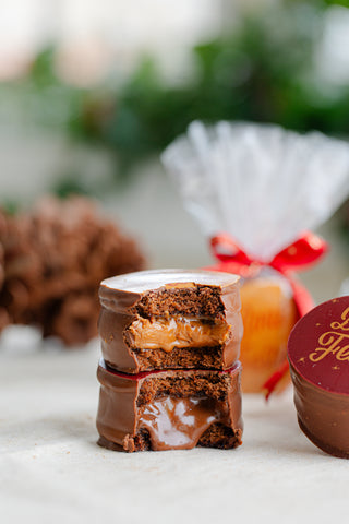 Pão de Mel Natal - Brigadeiro