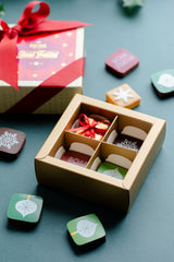 Gaveta com 4 Bombons - Natal