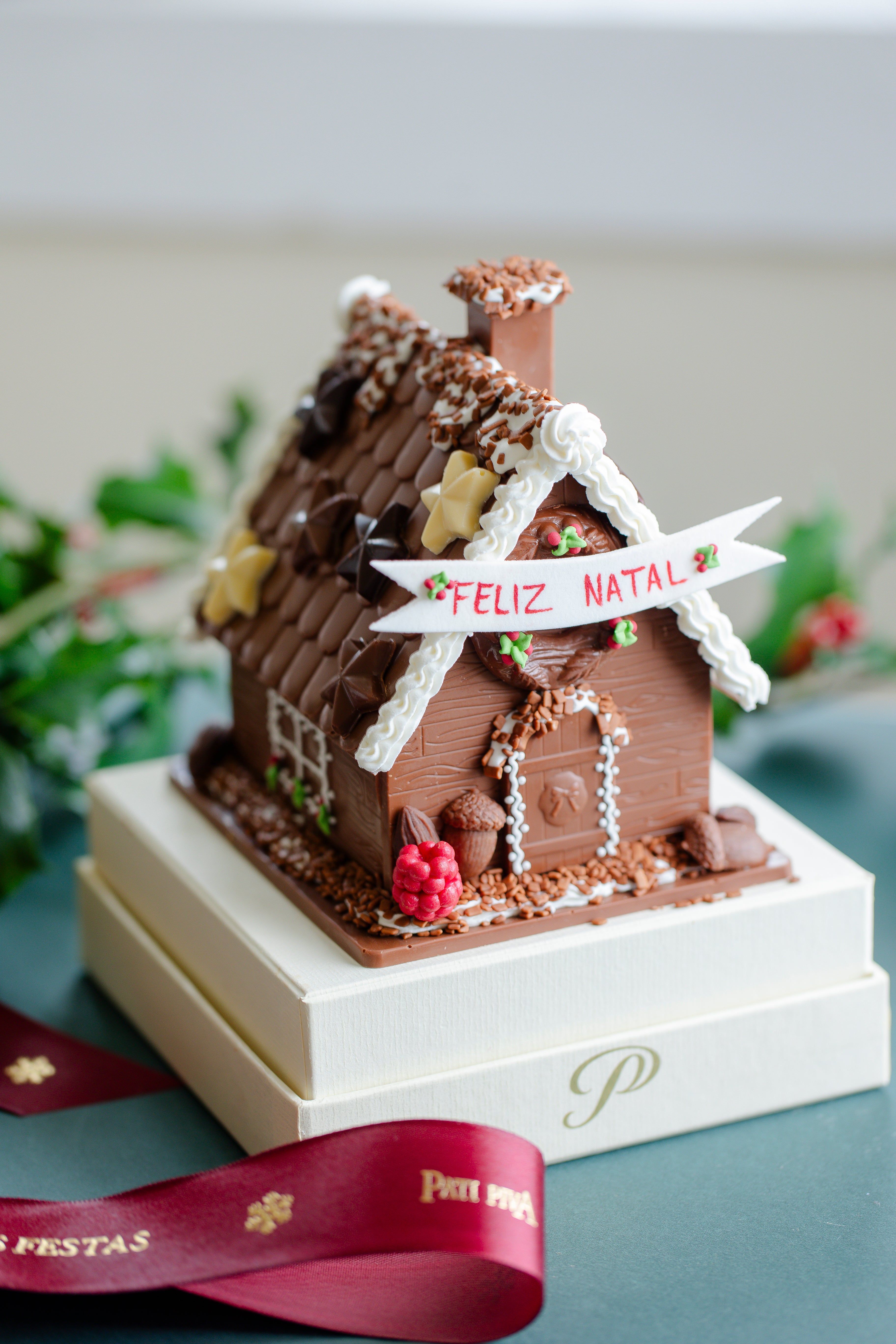 Casinha de Chocolate - Decorada