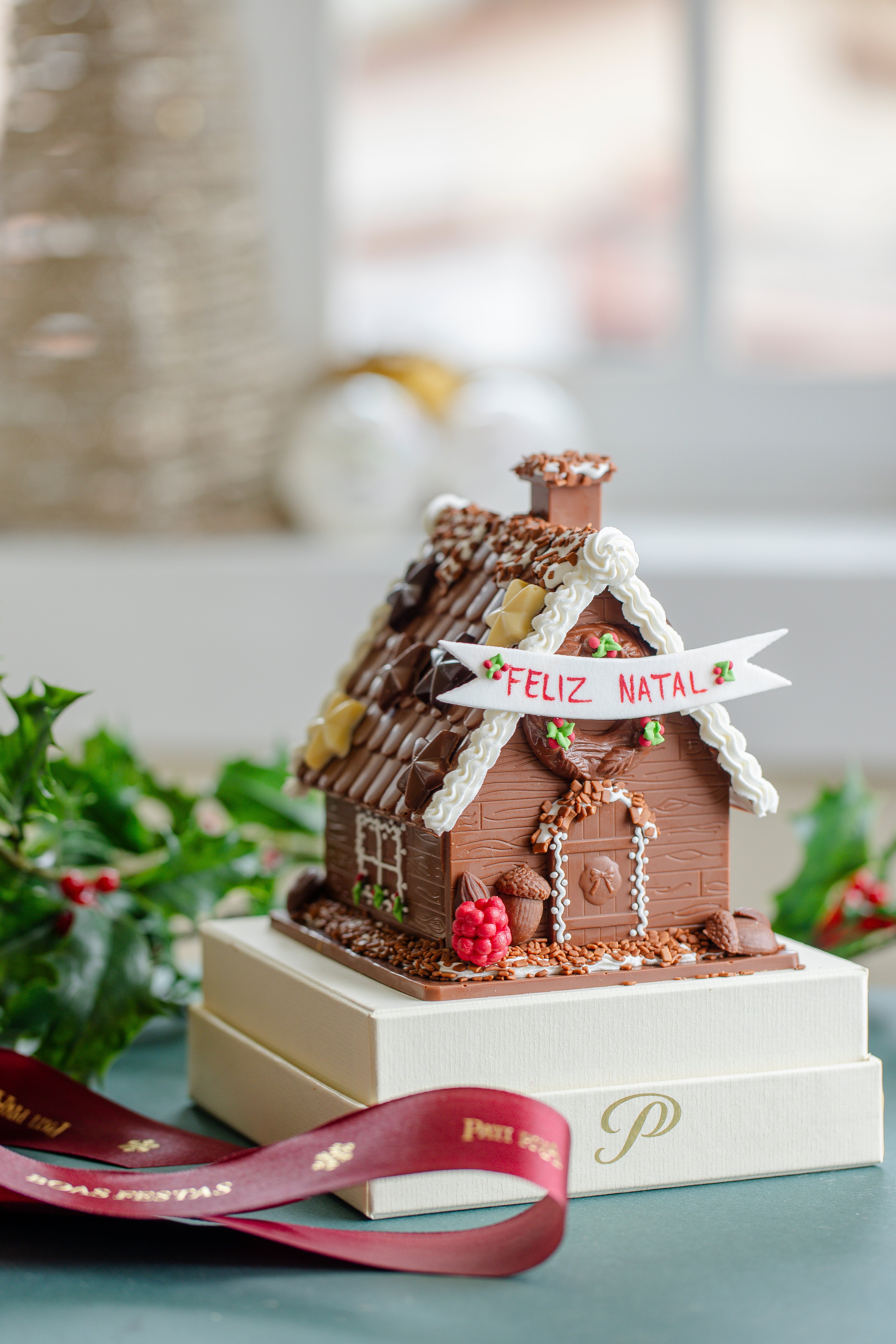 Casinha de Chocolate - Decorada