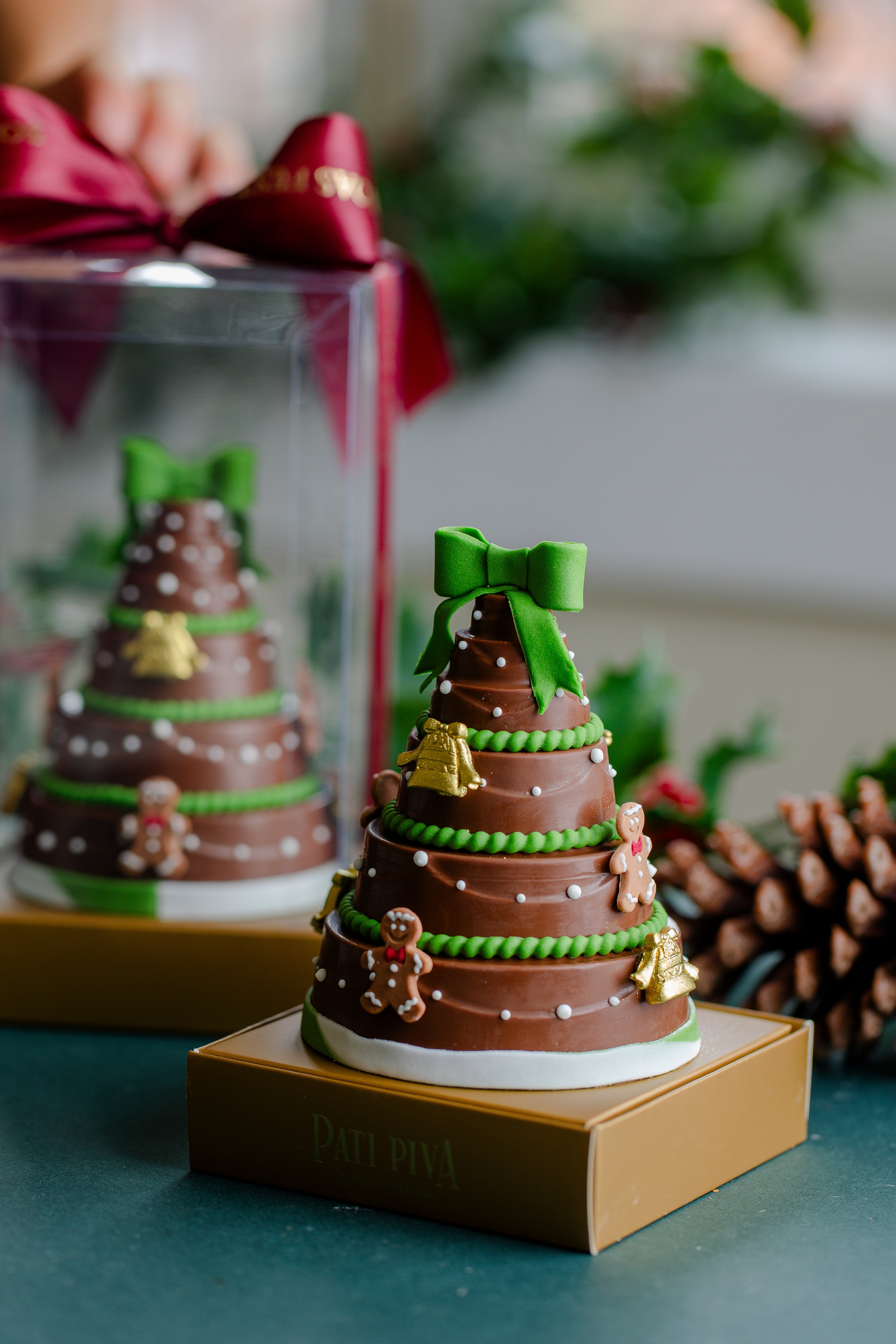 Árvore Decorada - Nutella Crocante