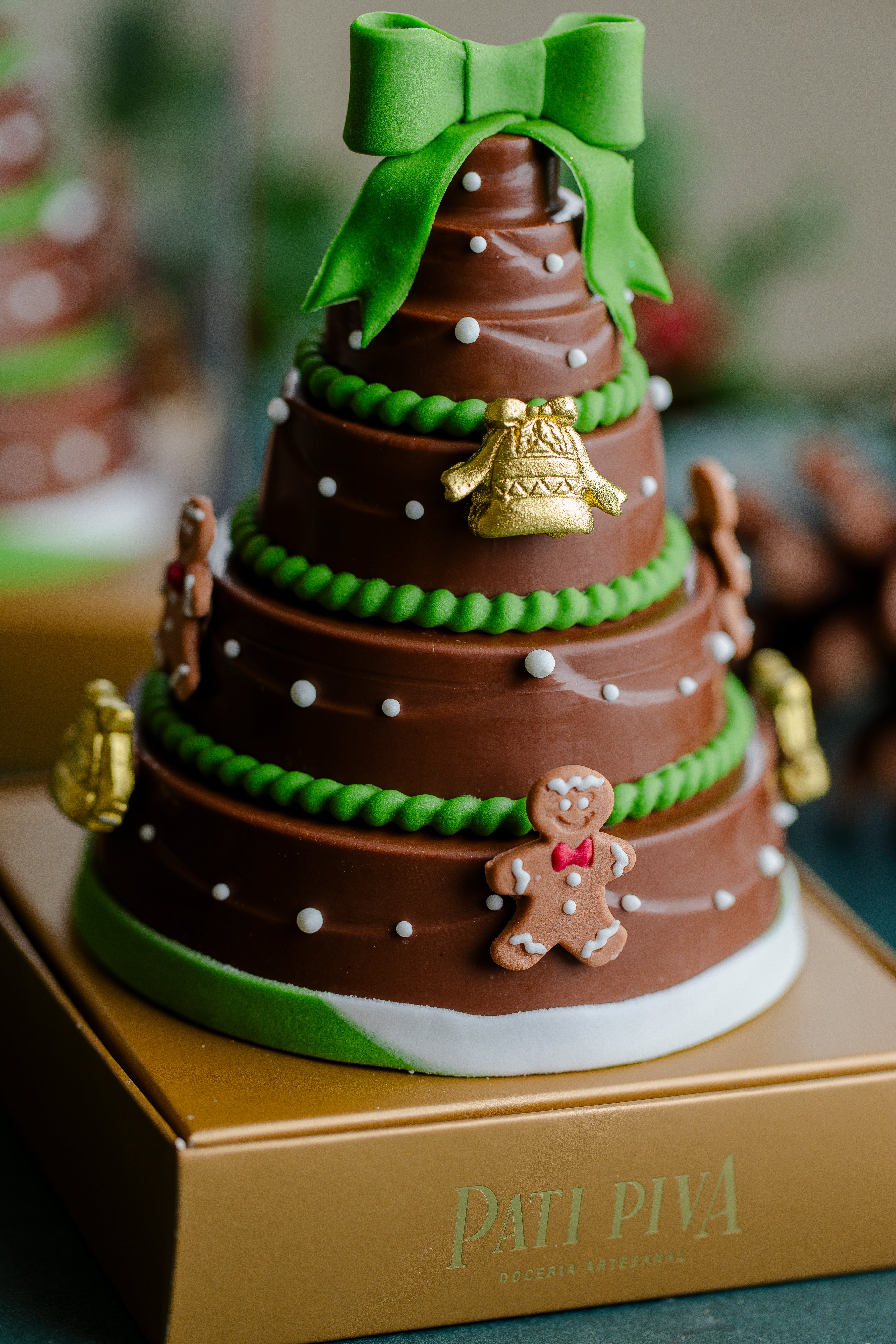 Árvore Decorada - Nutella Crocante