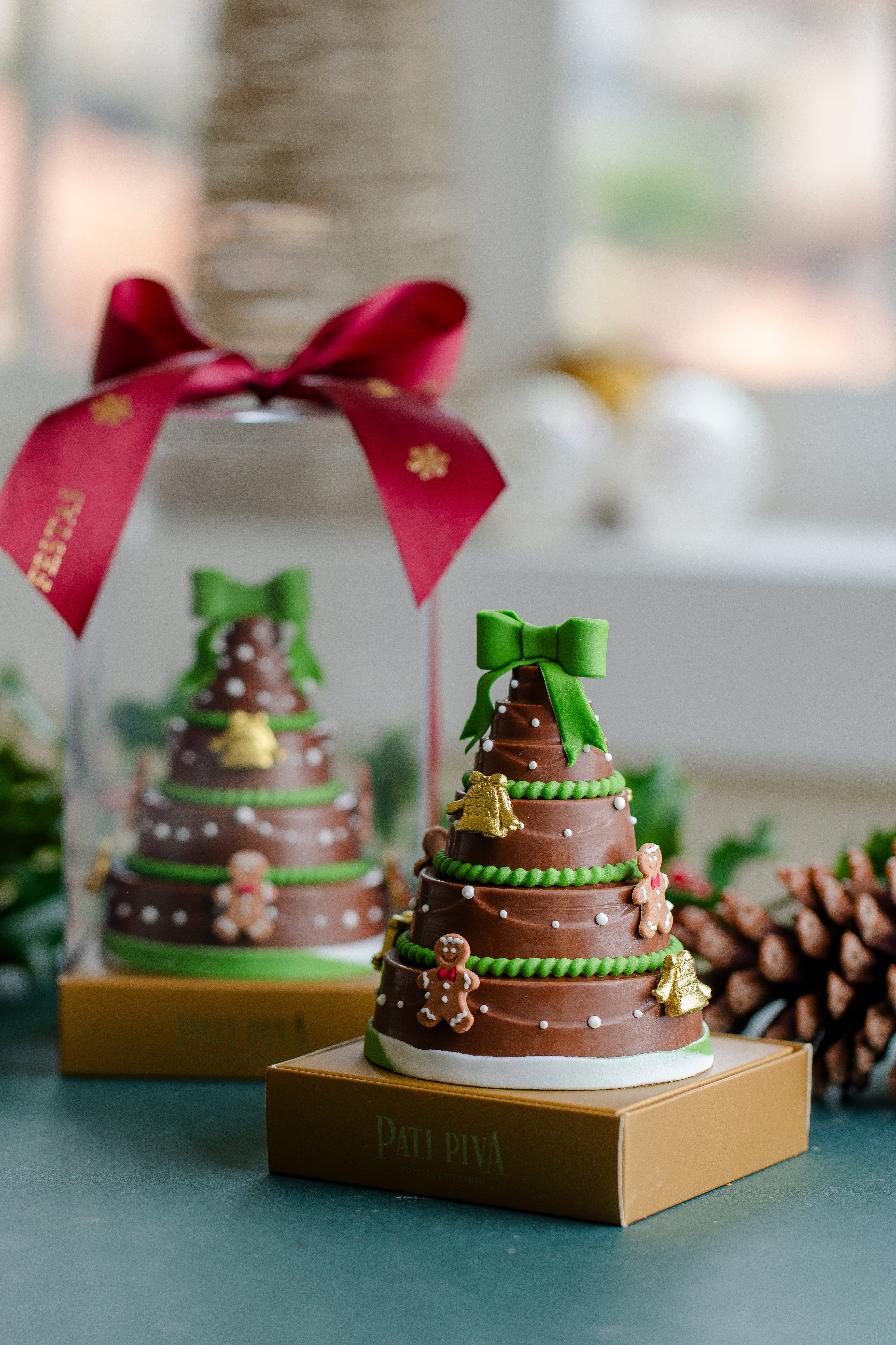 Árvore Decorada - Nutella Crocante