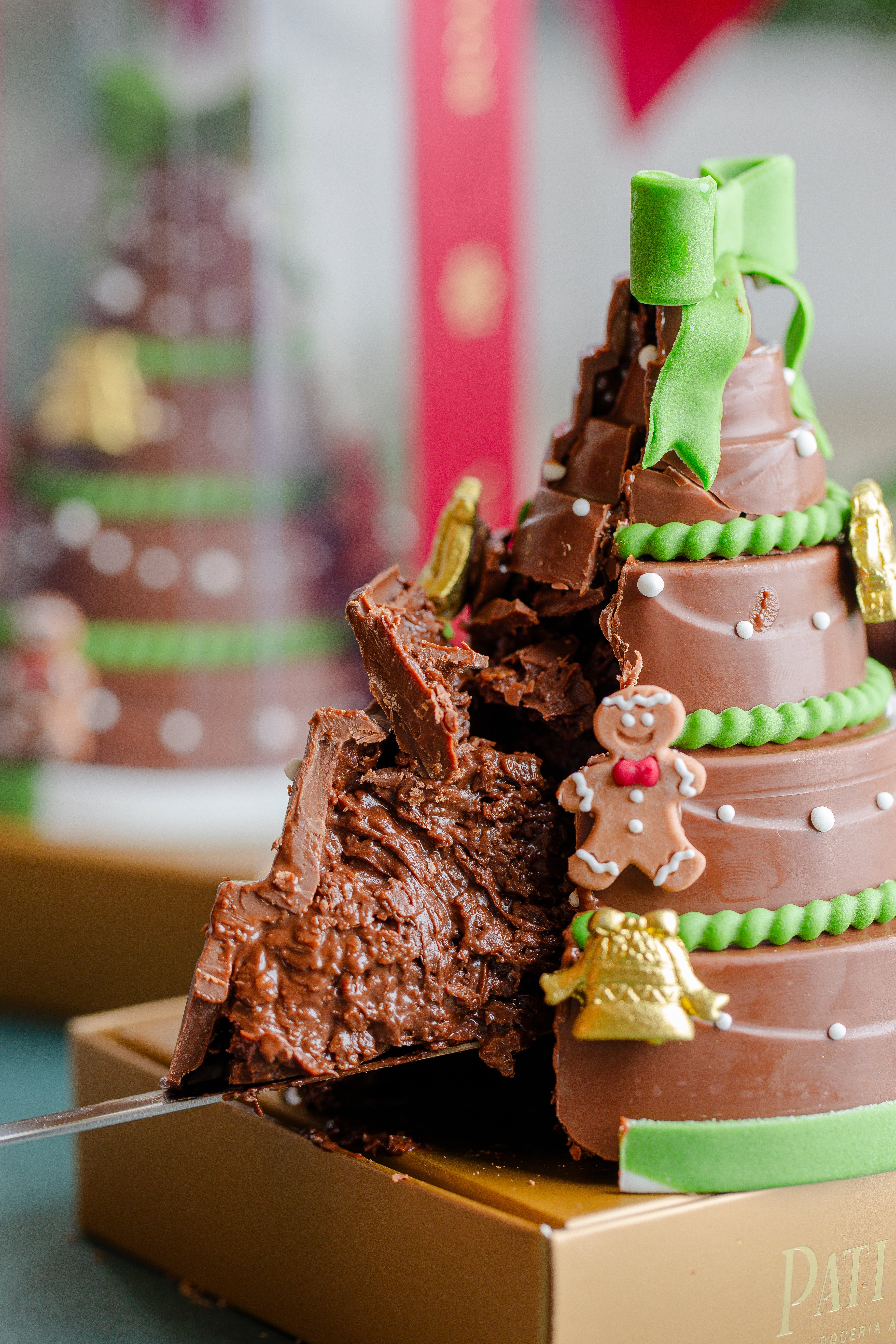 Árvore Decorada - Nutella Crocante