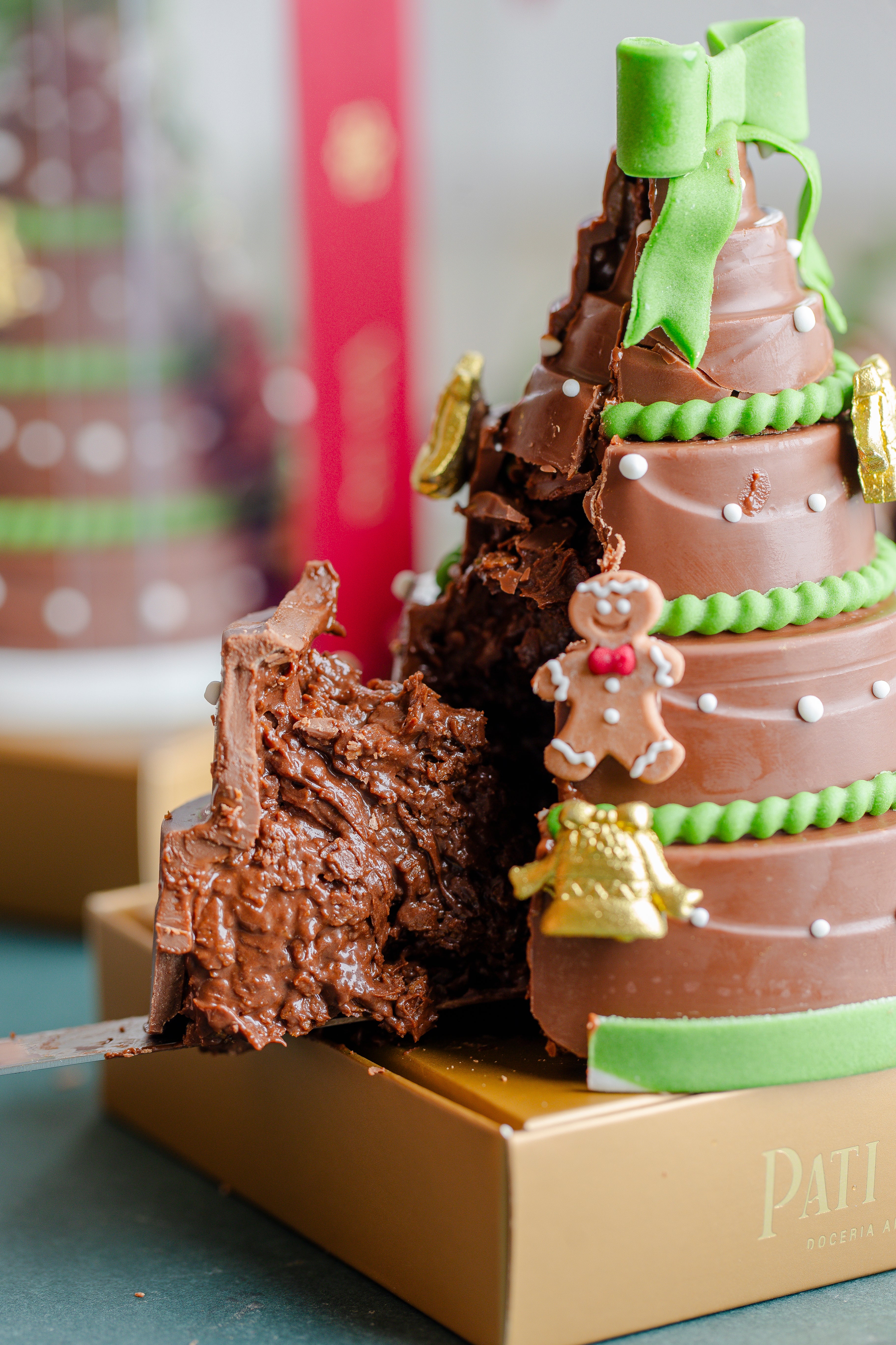 Árvore Decorada - Nutella Crocante