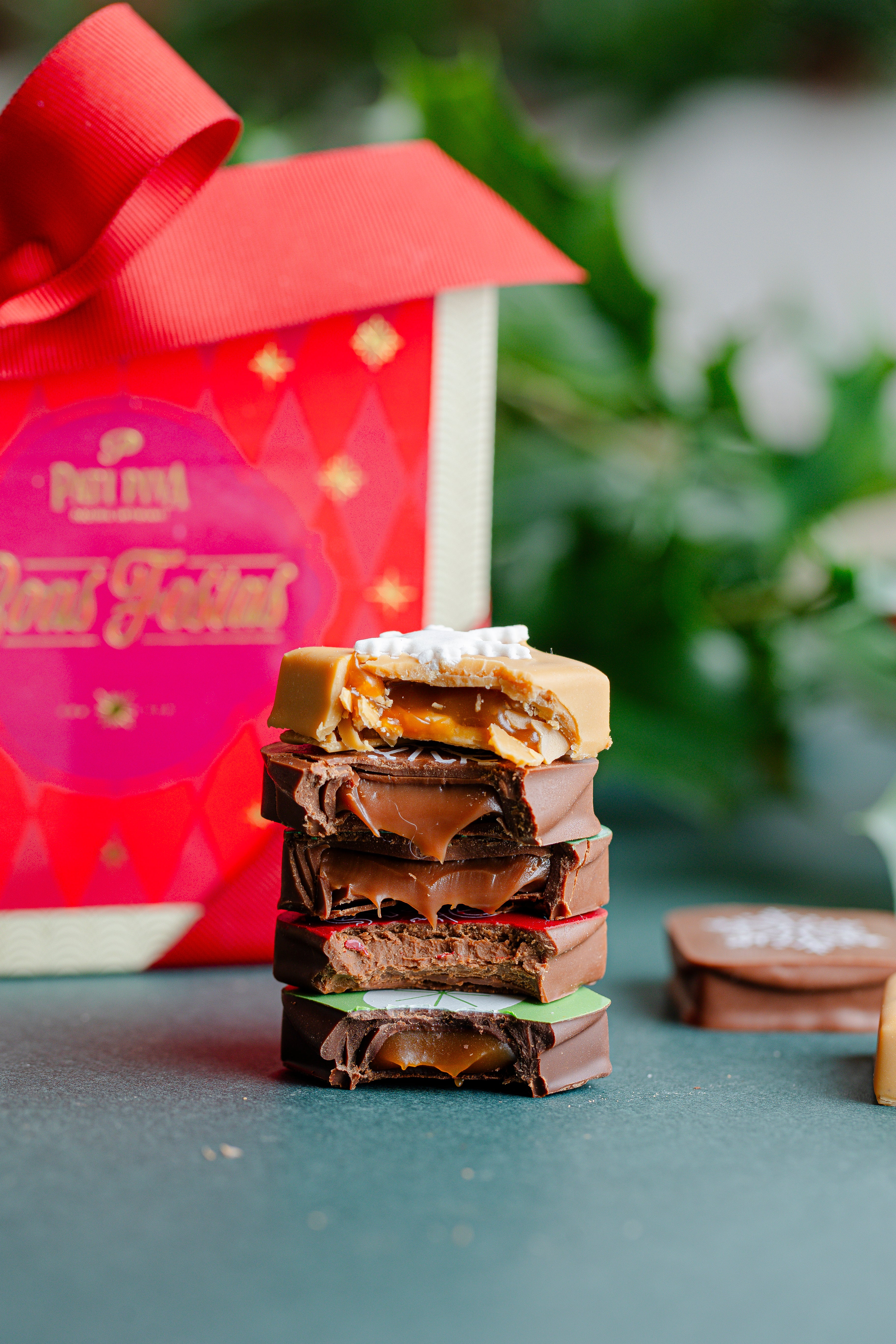 Caixa Design - Com 9 Bombons de Natal