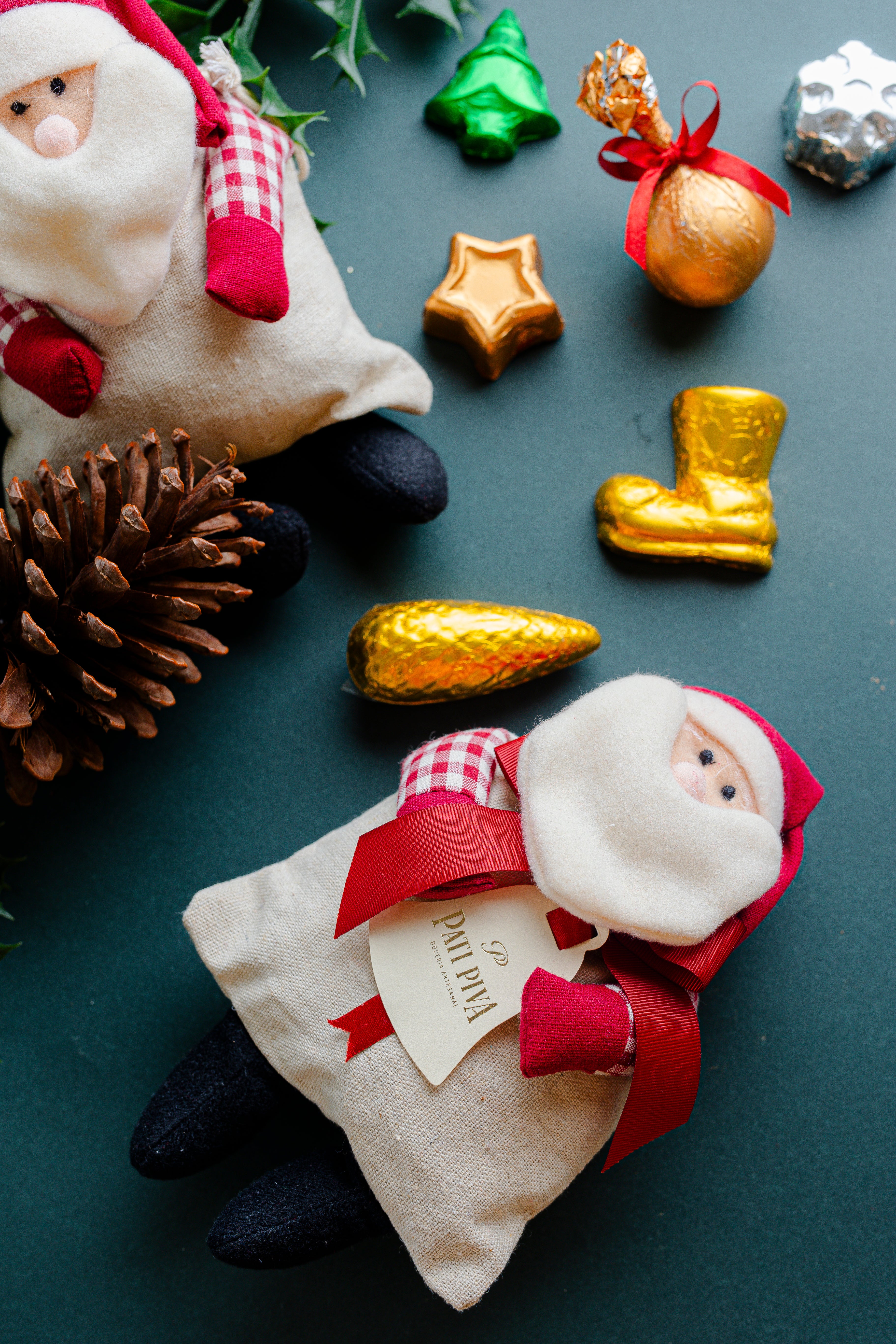 Saquinho de Natal - Com Bombons Sortidos