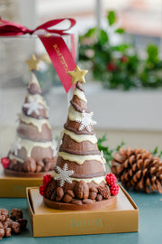 Árvore de Chocolate Decorada - Com Pipocas