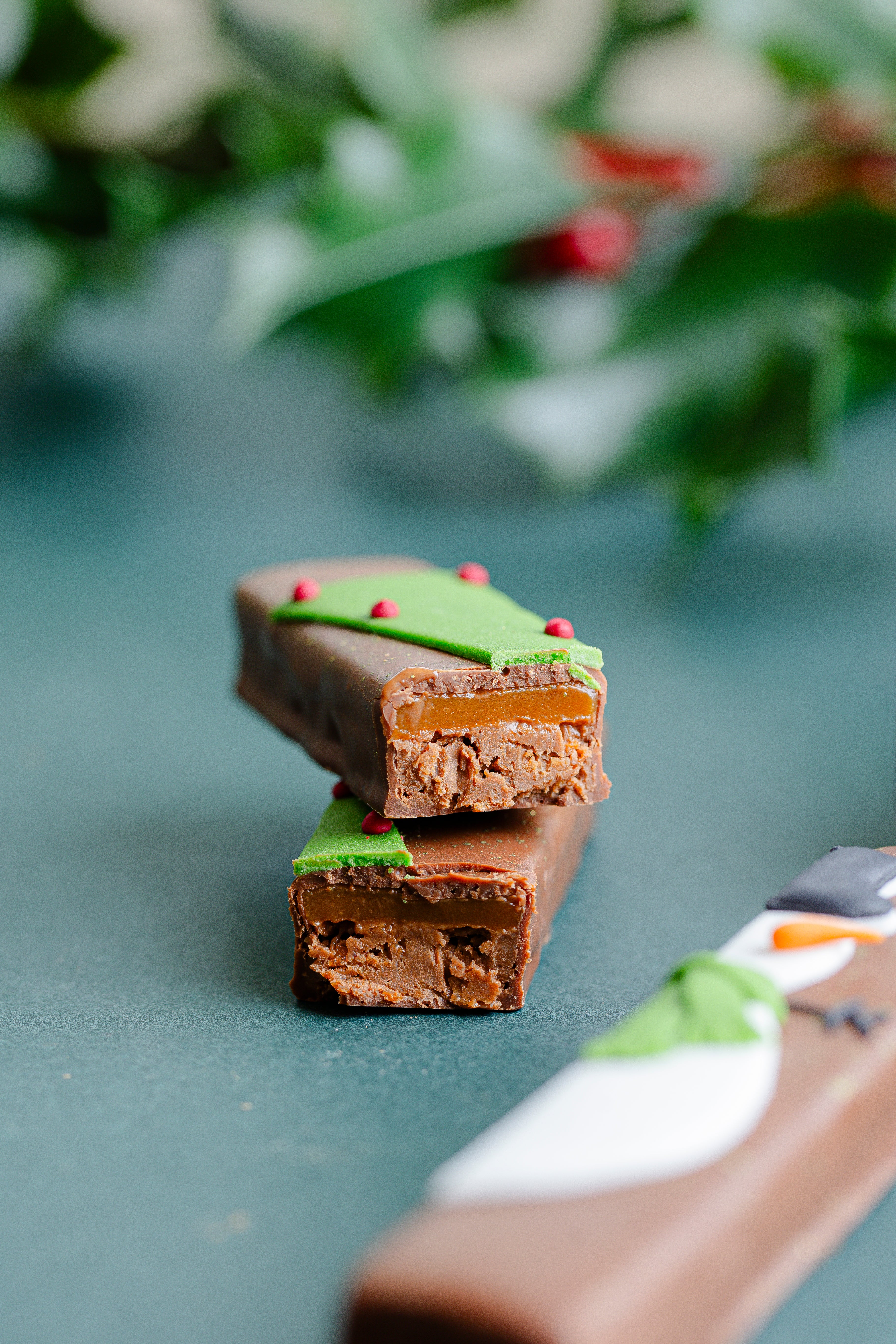 Sticks de Caramelo - Com Gianduia Crocante