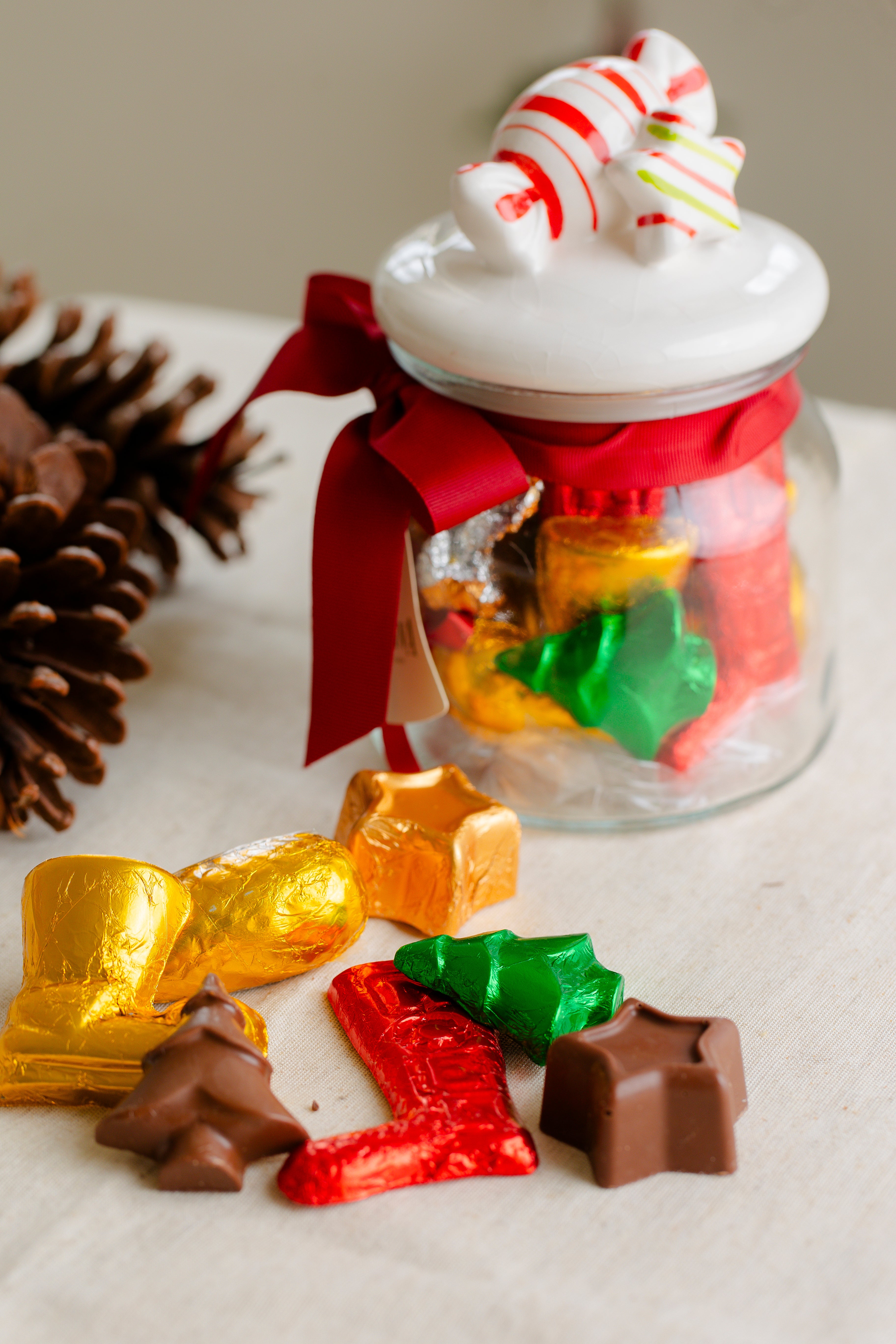 Pote Candy - Com Bombons de Natal