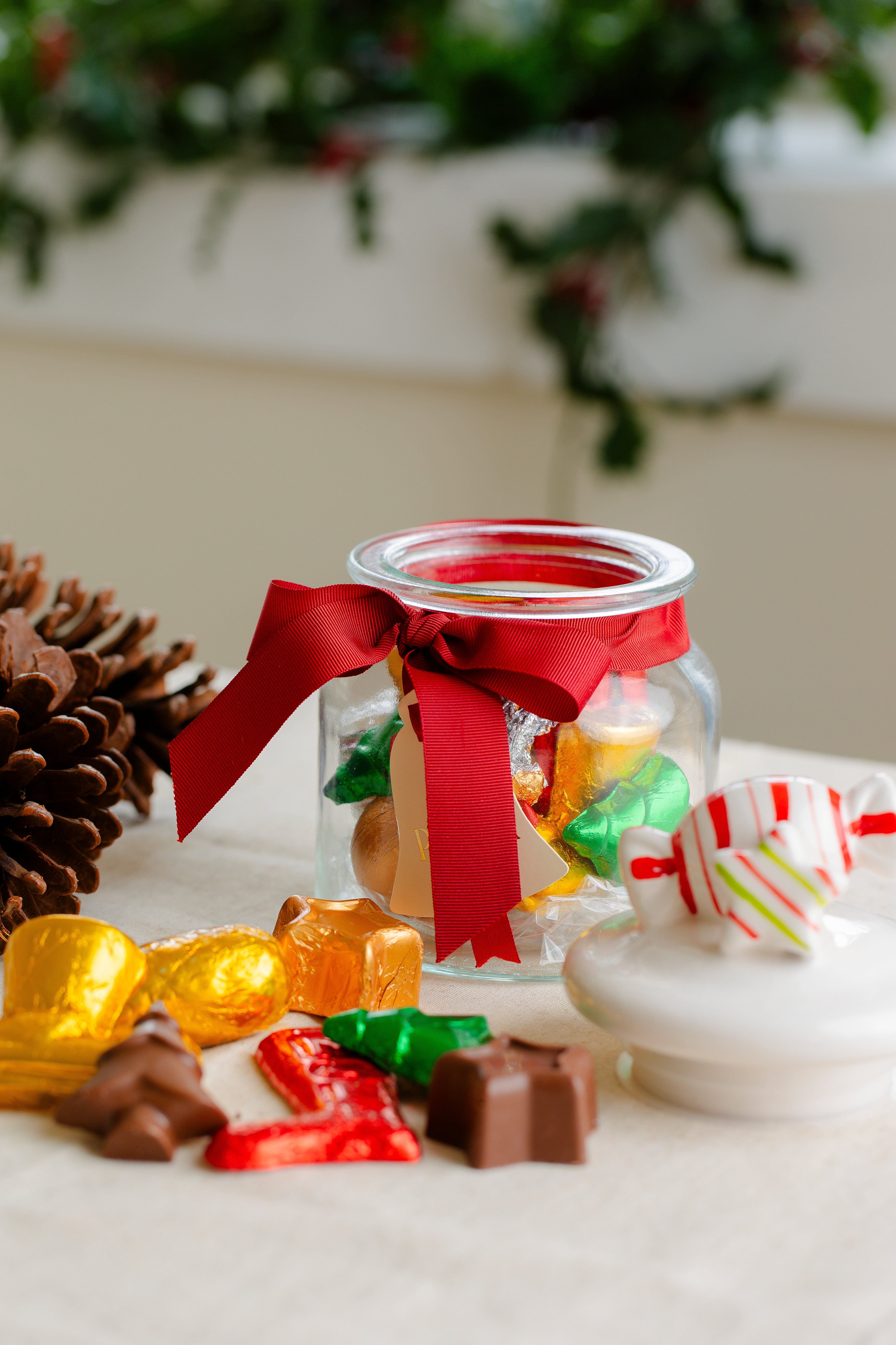 Pote Candy - Com Bombons de Natal