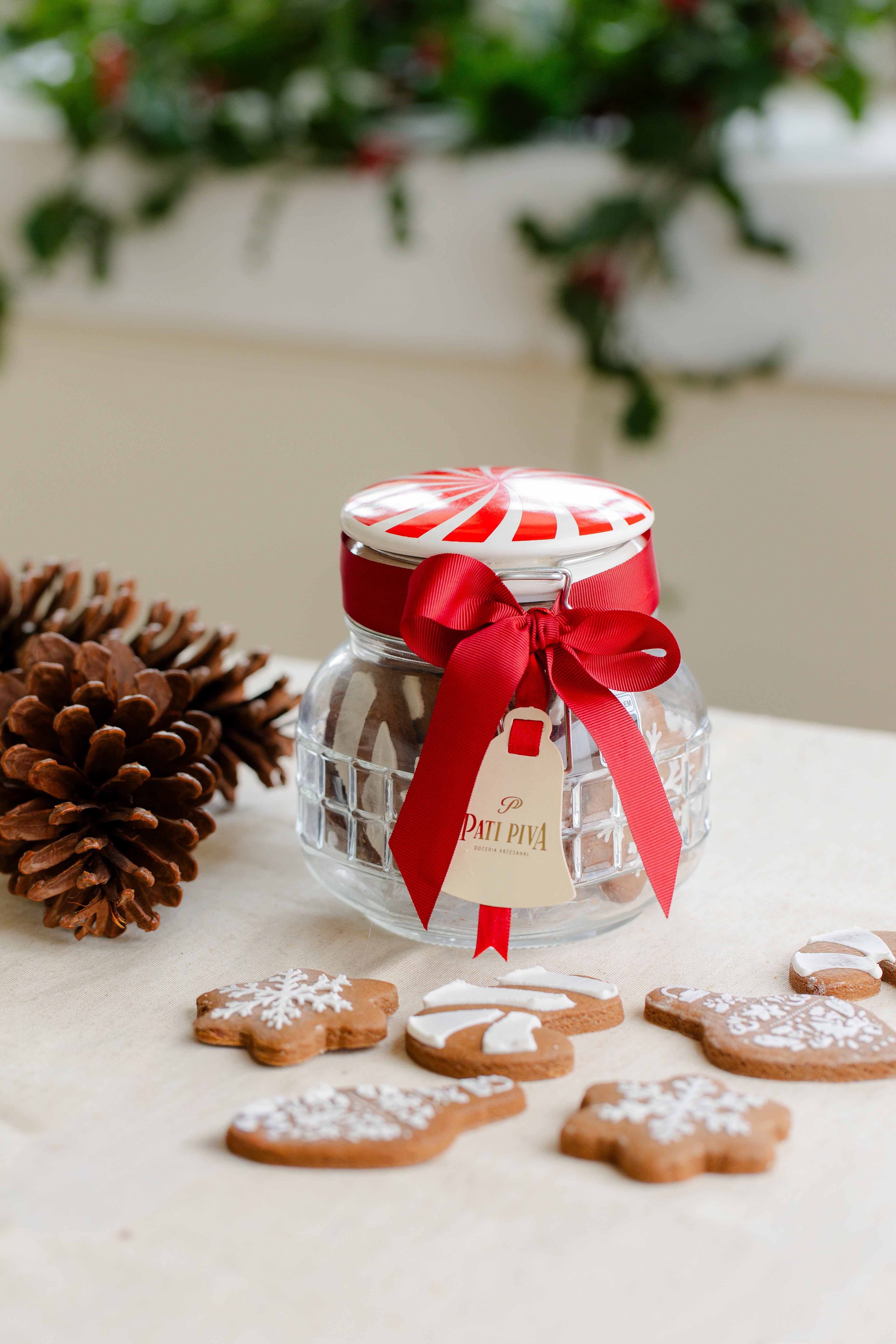 Pote Candy - Com Biscoitos Gingerbread