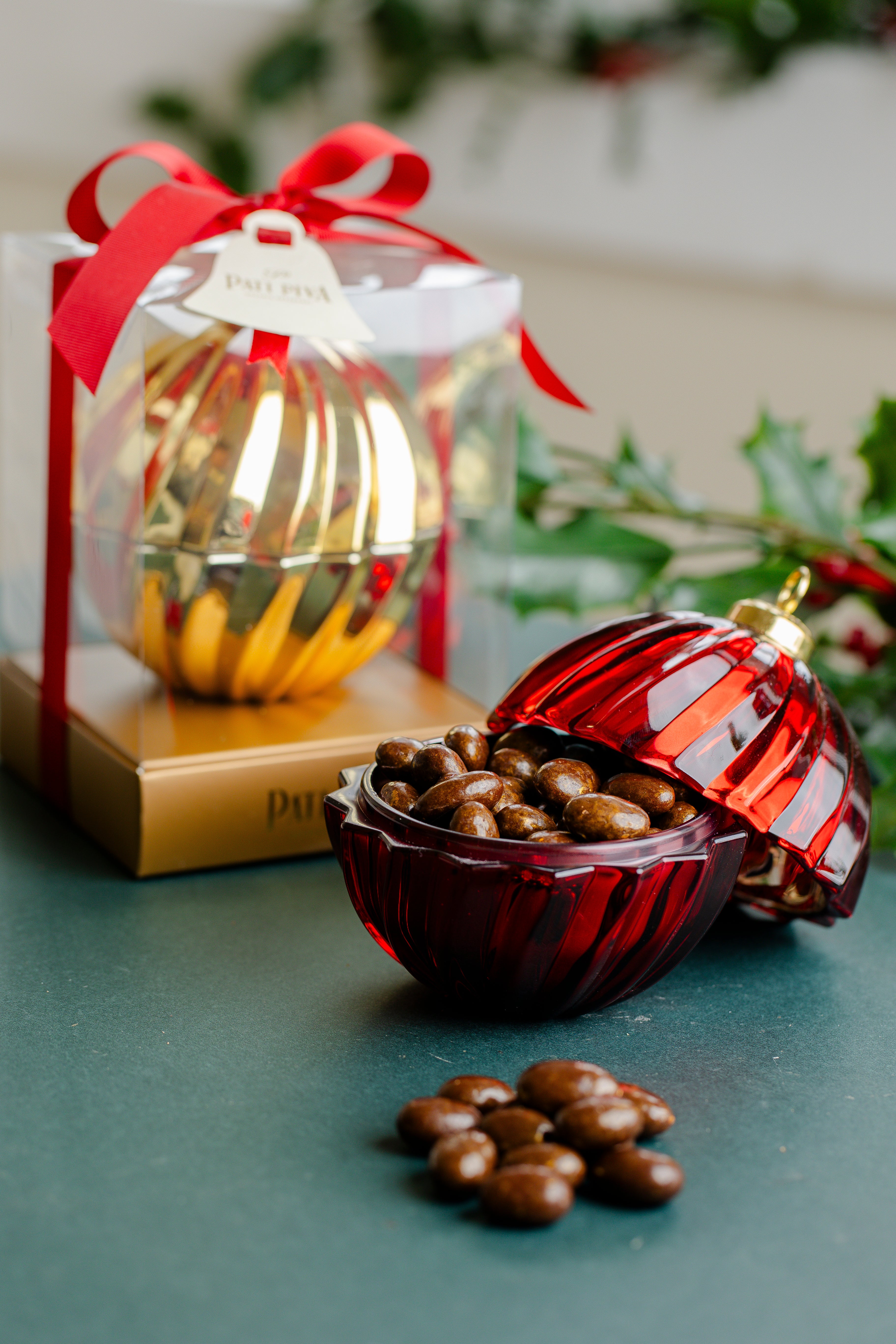 Bomboniere Bola - Dourada