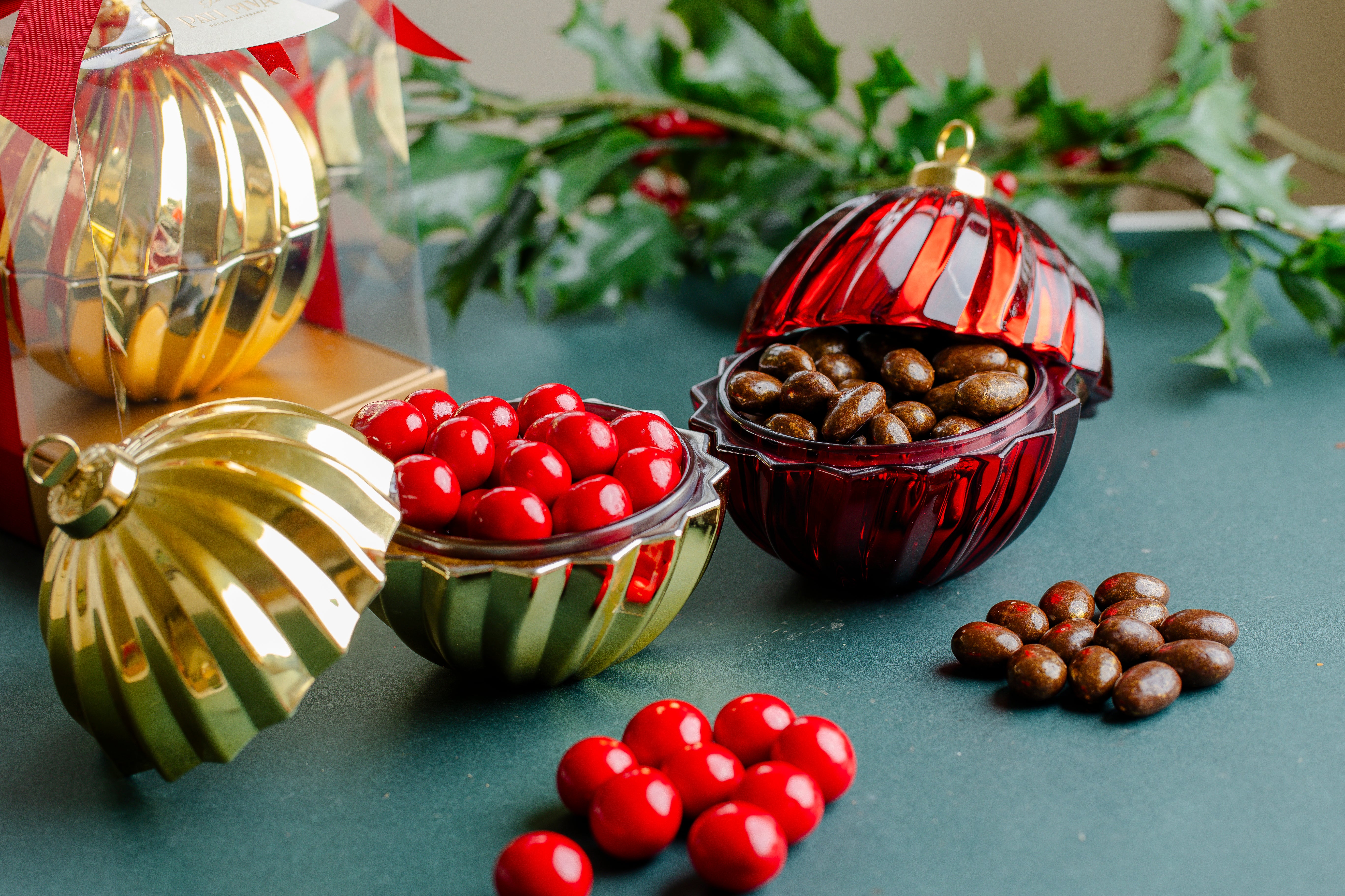 Bomboniere Bola - Dourada