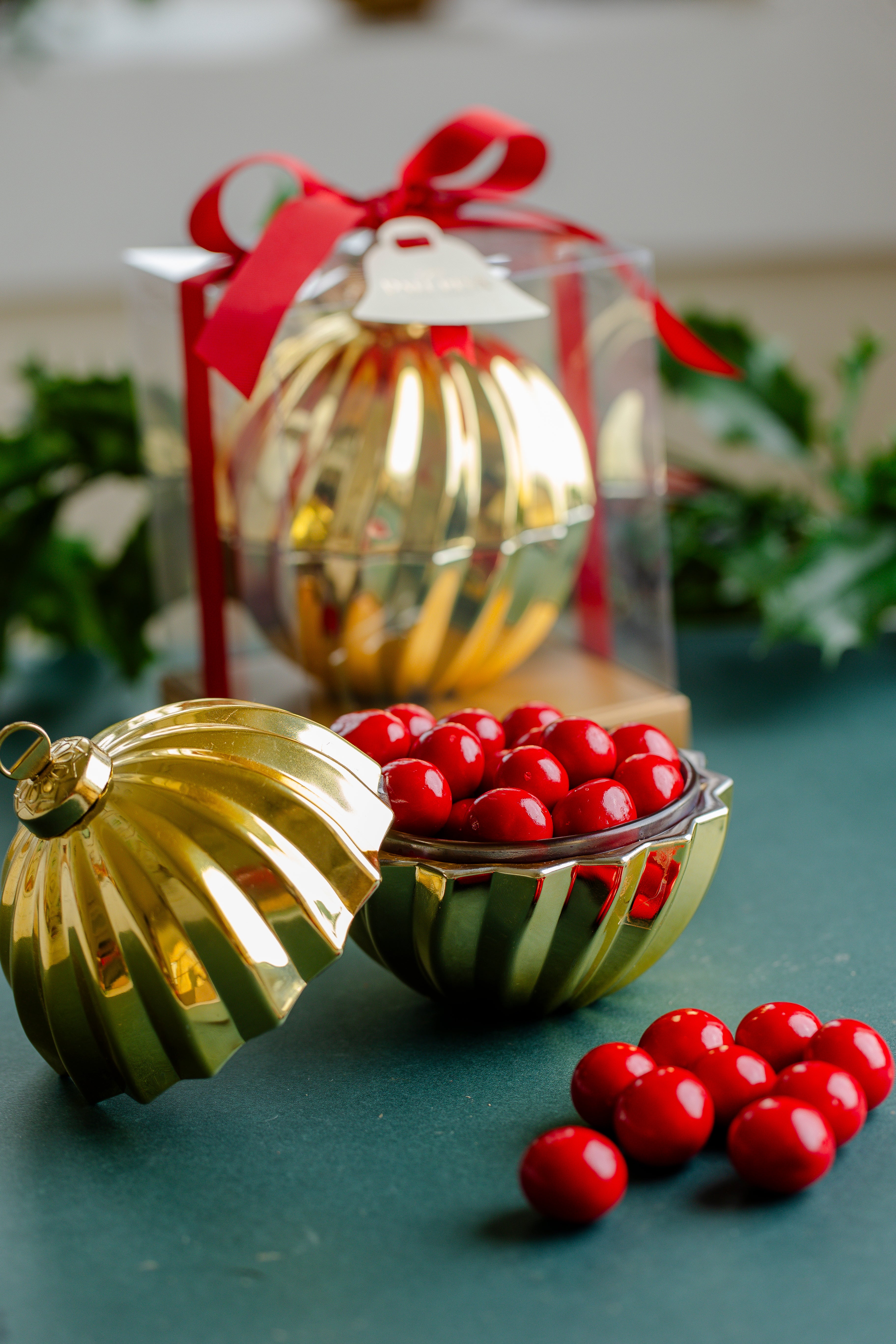 Bomboniere Bola - Dourada