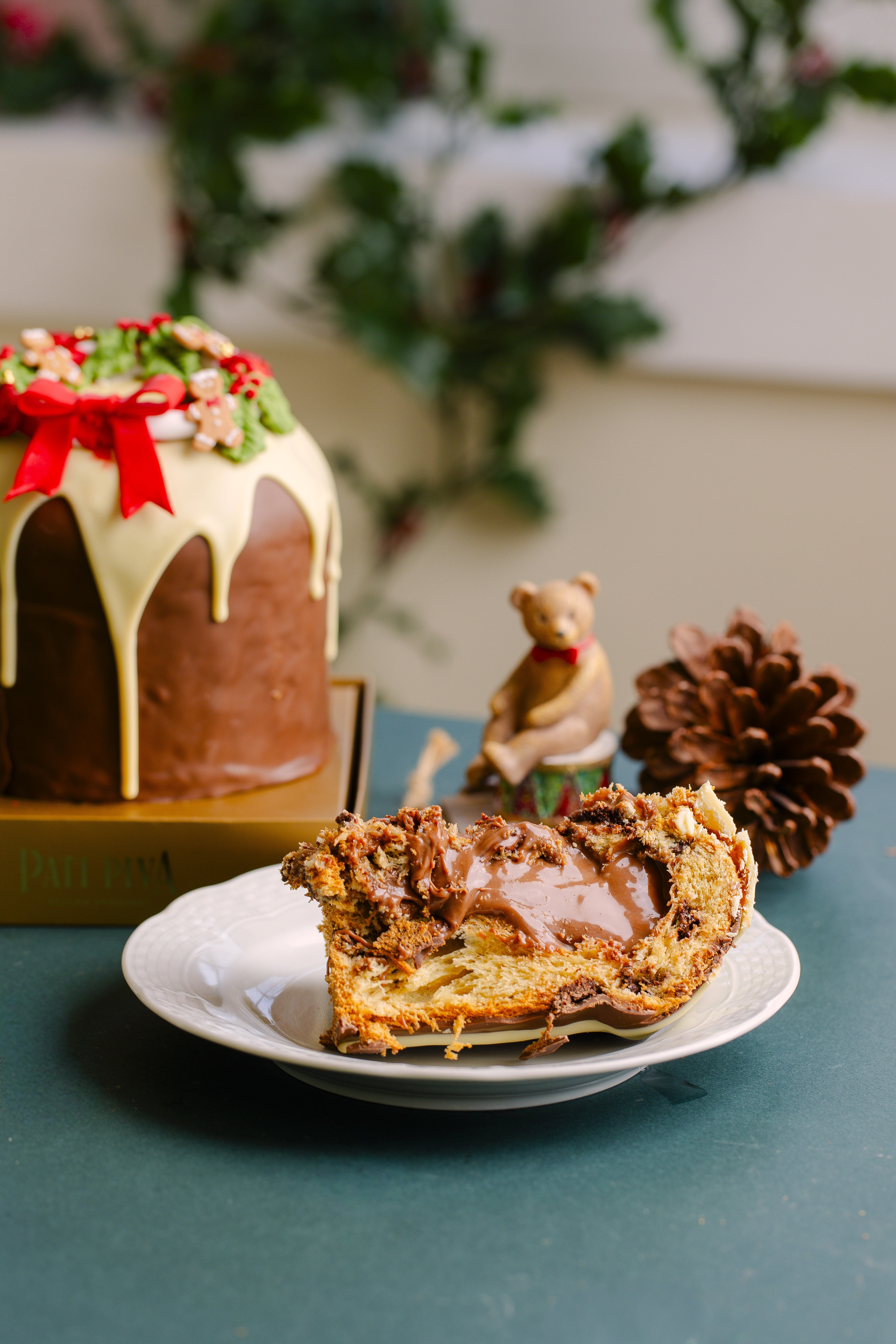 Panettone Decorado Especial - Brigadeiro