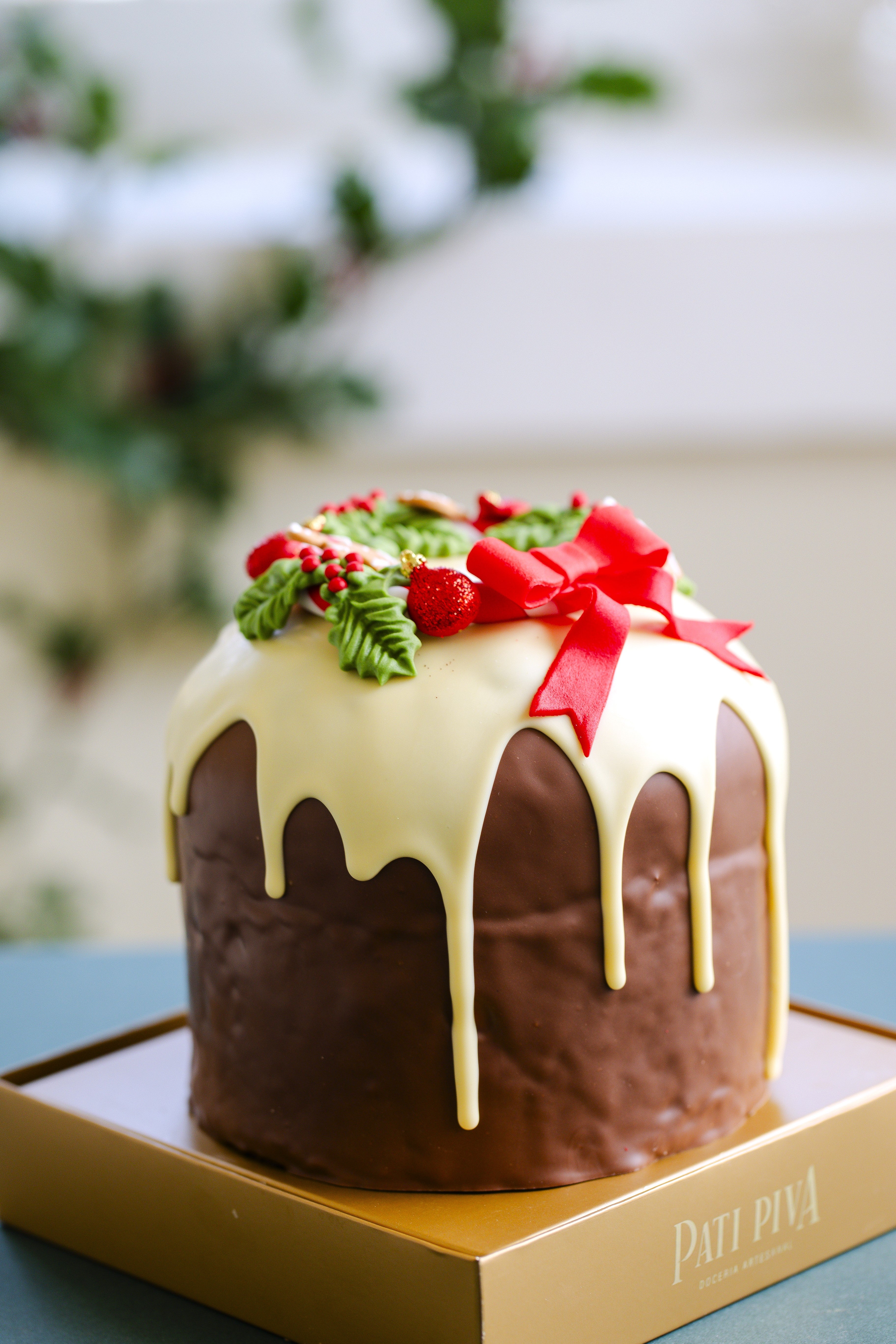 Panettone Decorado Especial - Brigadeiro