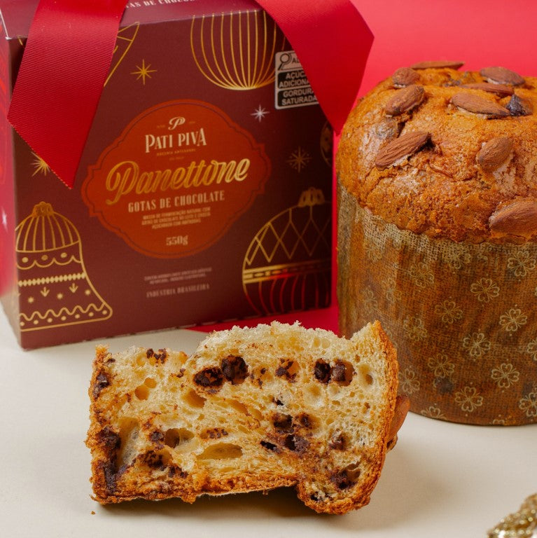 Panettone - Gotas de Chocolate 550g