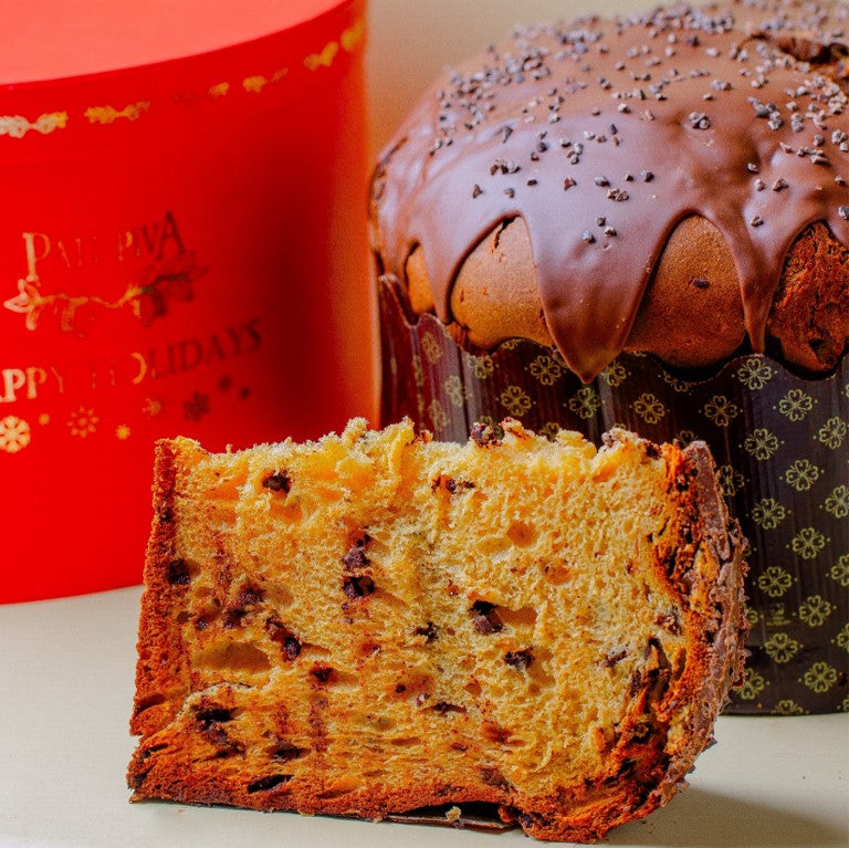 Panettone Gotas Gigante - Coberto com Chocolate